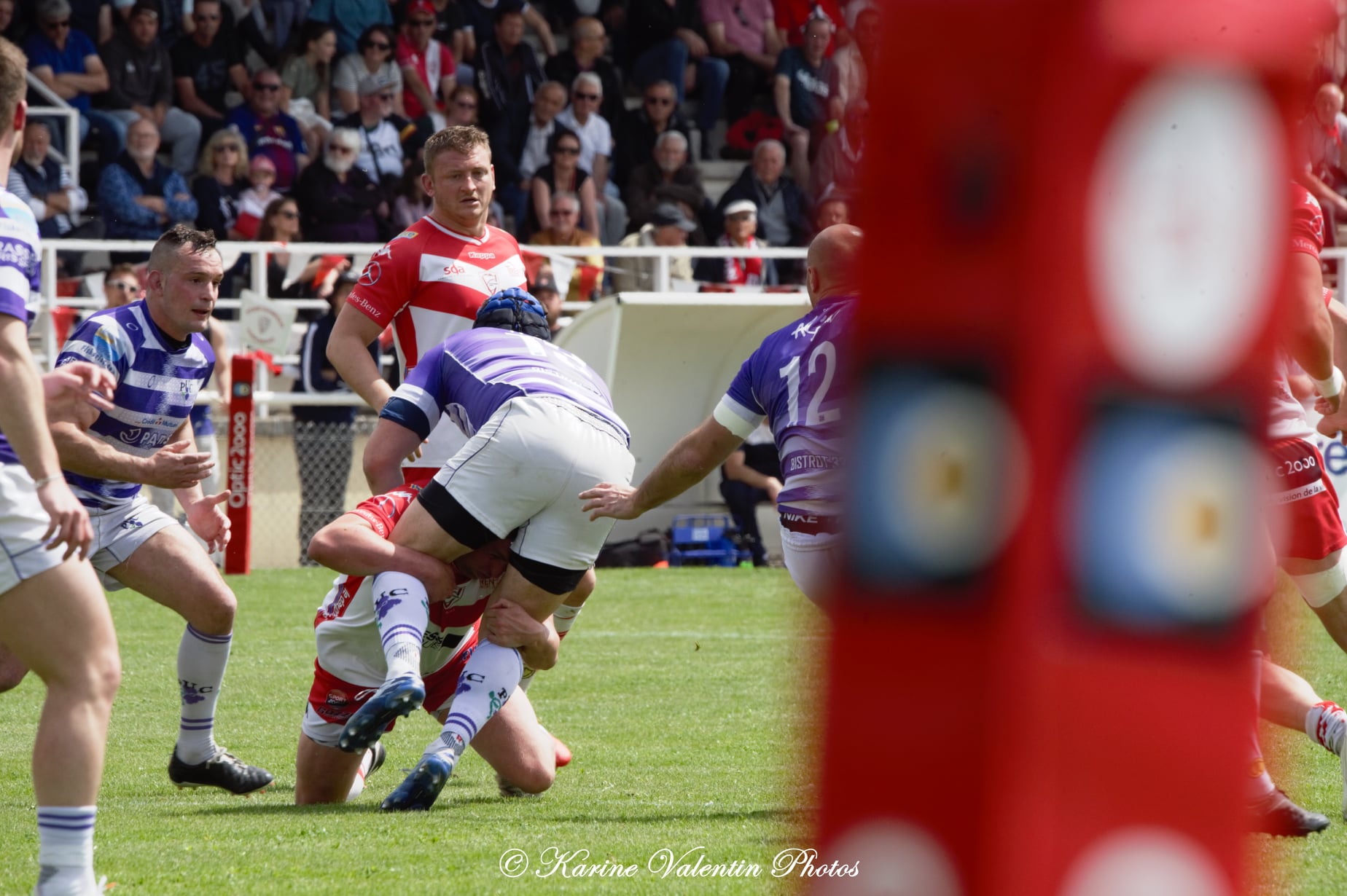  Stade Olympique Voironnais - Paris Université Club - Rugby - SOV (12) vs (47) PUC (#SOVPUC2022) Photo by: Karine Valentin | Siuxy Sports 2022-05-08