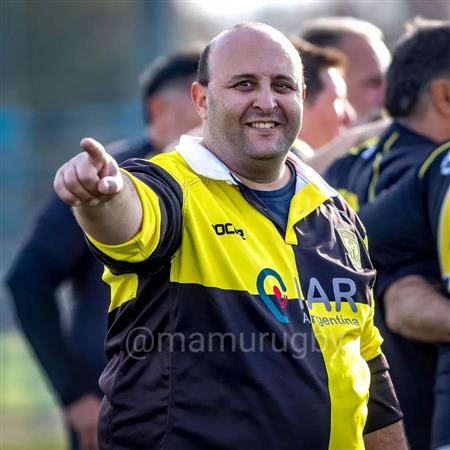 Jovatos Rugby calentando motores previo al partido frente a Cebrarians Rugby Classics
