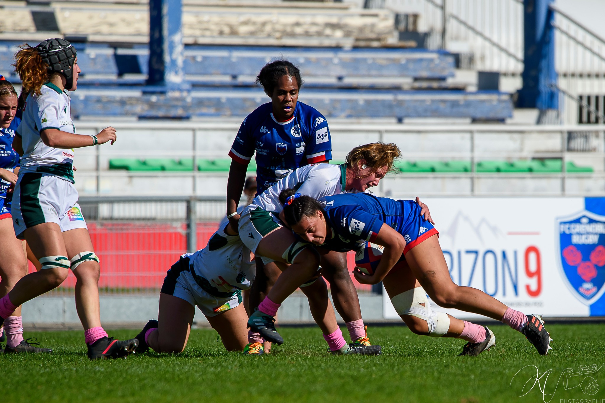  FC Grenoble Rugby - Section Paloise - Rugby - Grenoble Amazones (51) vs (12) Lons Section Paloise (#AmazonesVsLONS2022) Photo by: Karine Valentin | Siuxy Sports 2022-10-16