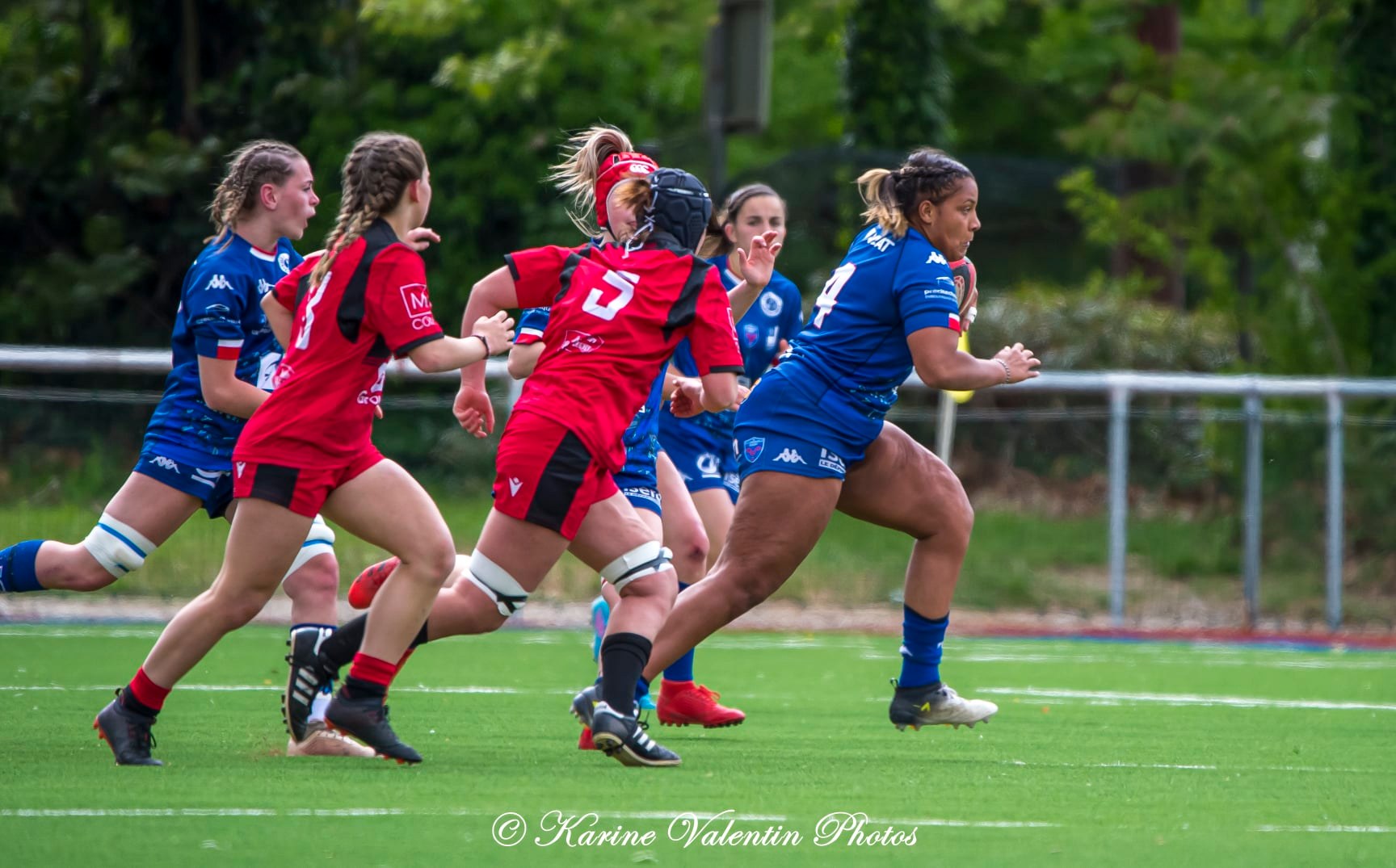  FC Grenoble Rugby - Lyon Olympique Universitaire - Rugby - U18 FCG Amazones (52) vs (0) LOU (#U18AmazonesVsLOU) Photo by: Karine Valentin | Siuxy Sports 2022-04-23