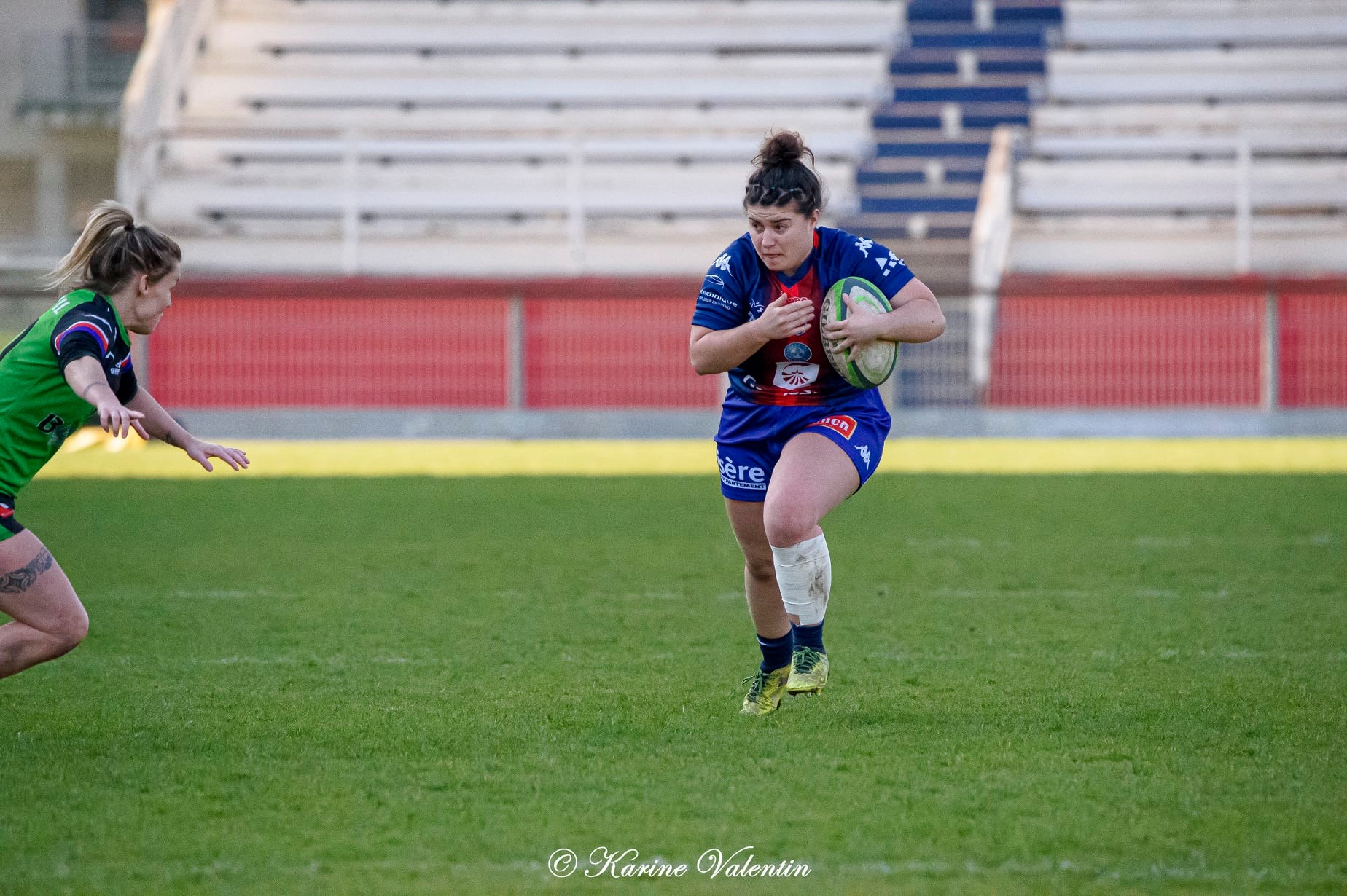 Valentine GUILLET -  FC Grenoble Rugby - RC La Valette Le Revest La Garde Le Pradet - Rugby - FC Grenoble VS RCVRGP (#GrenobleRCVRGP2021fev) Photo by: Karine Valentin | Siuxy Sports 2021-02-28