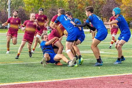 RSEQ - Rugby Masc - Concordia U. (24) vs (22) U. de Montréal - Reel A1 - 1er mi-temps