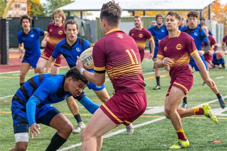 RSEQ - Rugby Masc - Concordia U. (24) vs (22) U. de Montréal - Reel A2 - 1er mi-temps