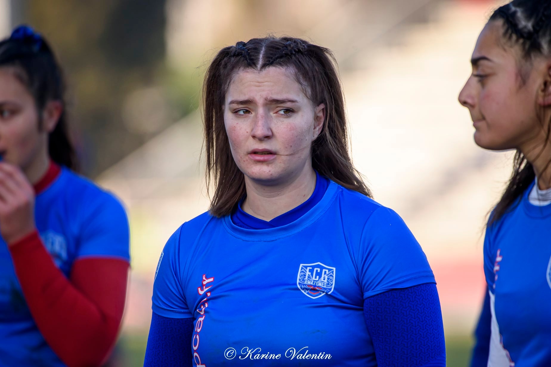 Jade BONNET - Taïna MAKA -  FC Grenoble Rugby -  - Rugby -  (#GrenobleVsBobigny2021Dec) Photo by: Karine Valentin | Siuxy Sports 2021-12-21