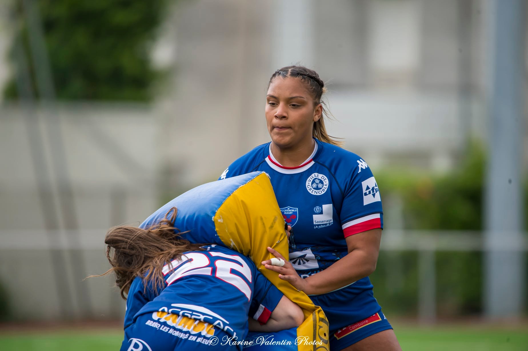  FC Grenoble Rugby - Lyon Olympique Universitaire - Rugby - U18 FCG Amazones (52) vs (0) LOU (#U18AmazonesVsLOU) Photo by: Karine Valentin | Siuxy Sports 2022-04-23