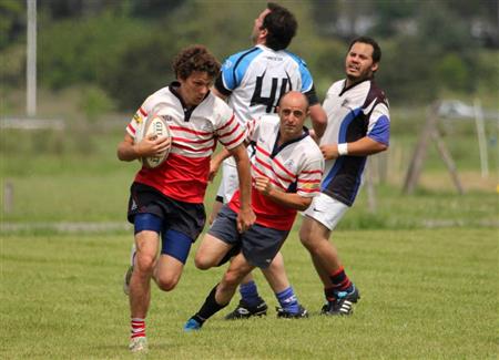 Areco vs RON XV (Centro Naval) - Primer Encuentro de Veteranos en Areco con Vaquillona c/ Cuero 2014