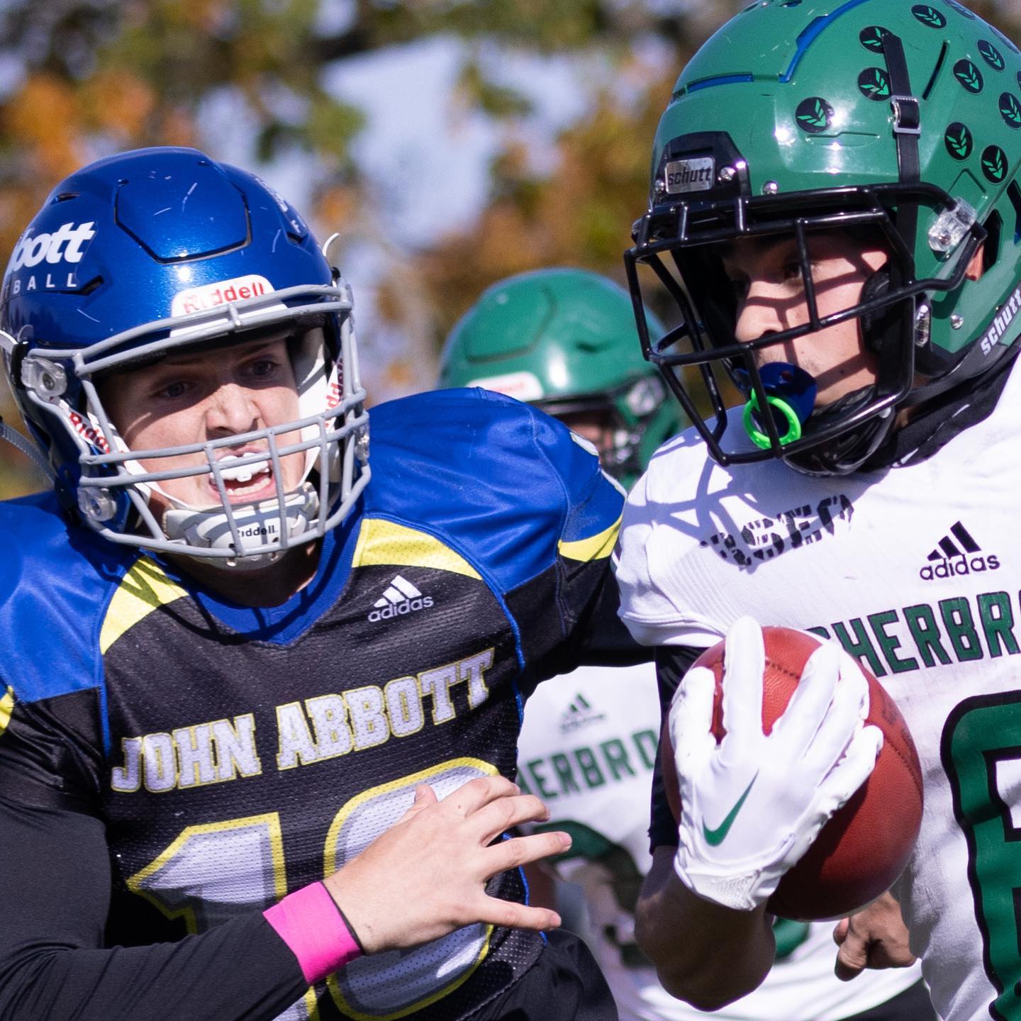  College John Abbott - Université de Sherbrooke - Football - RSEQ - Football D2 - Abbott (35) vs (6) Sherbrooke (#RSEQFJACSHB2022A) Photo by: Tarek Azizi | Siuxy Sports 2022-10-15