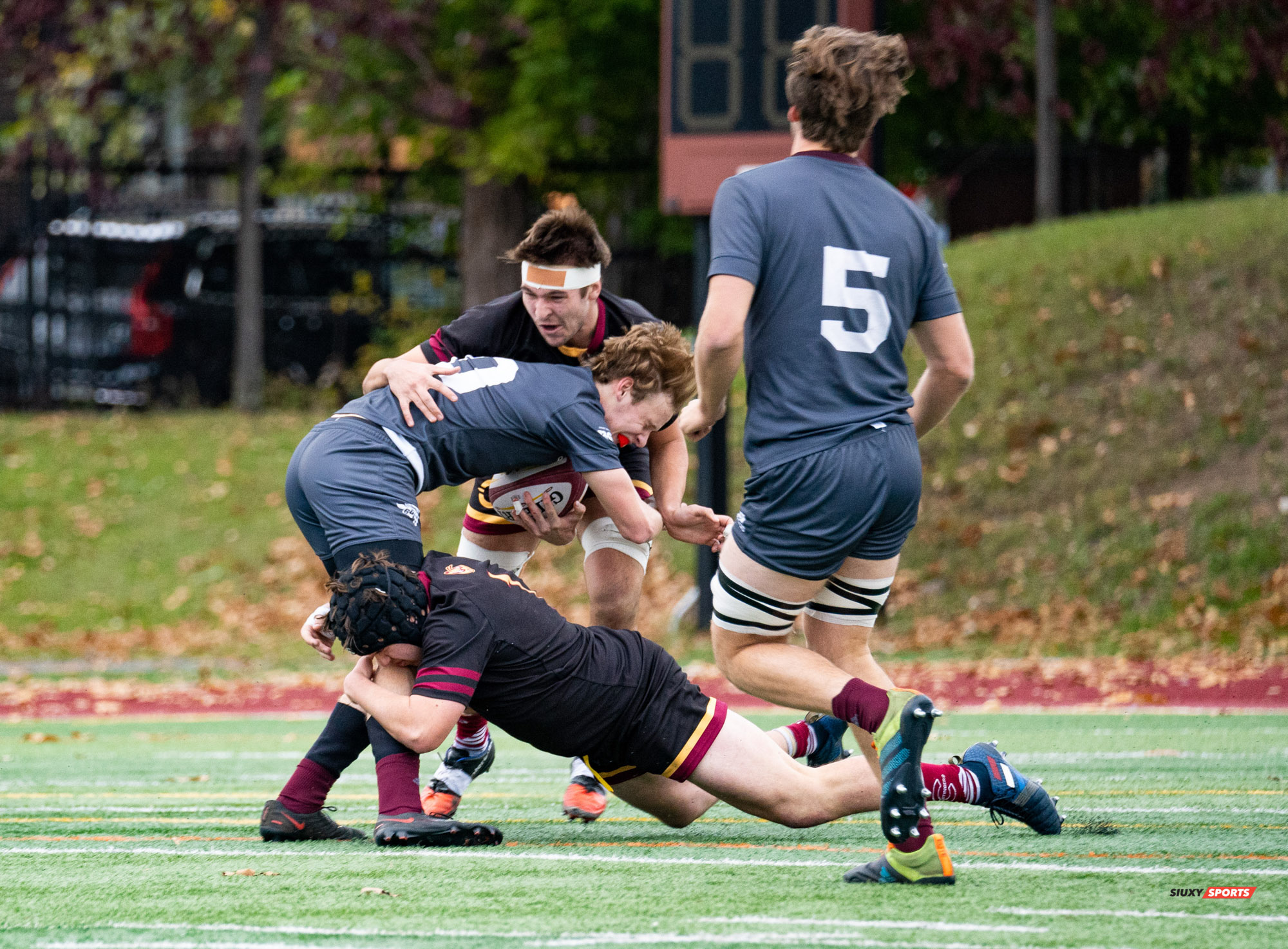 Victor DION - Cameron POUW -  Université Concordia - Université Ottawa - Rugby -  (#ConcordiaVsOttawa2021m) Photo by:  | Siuxy Sports 2021-10-30