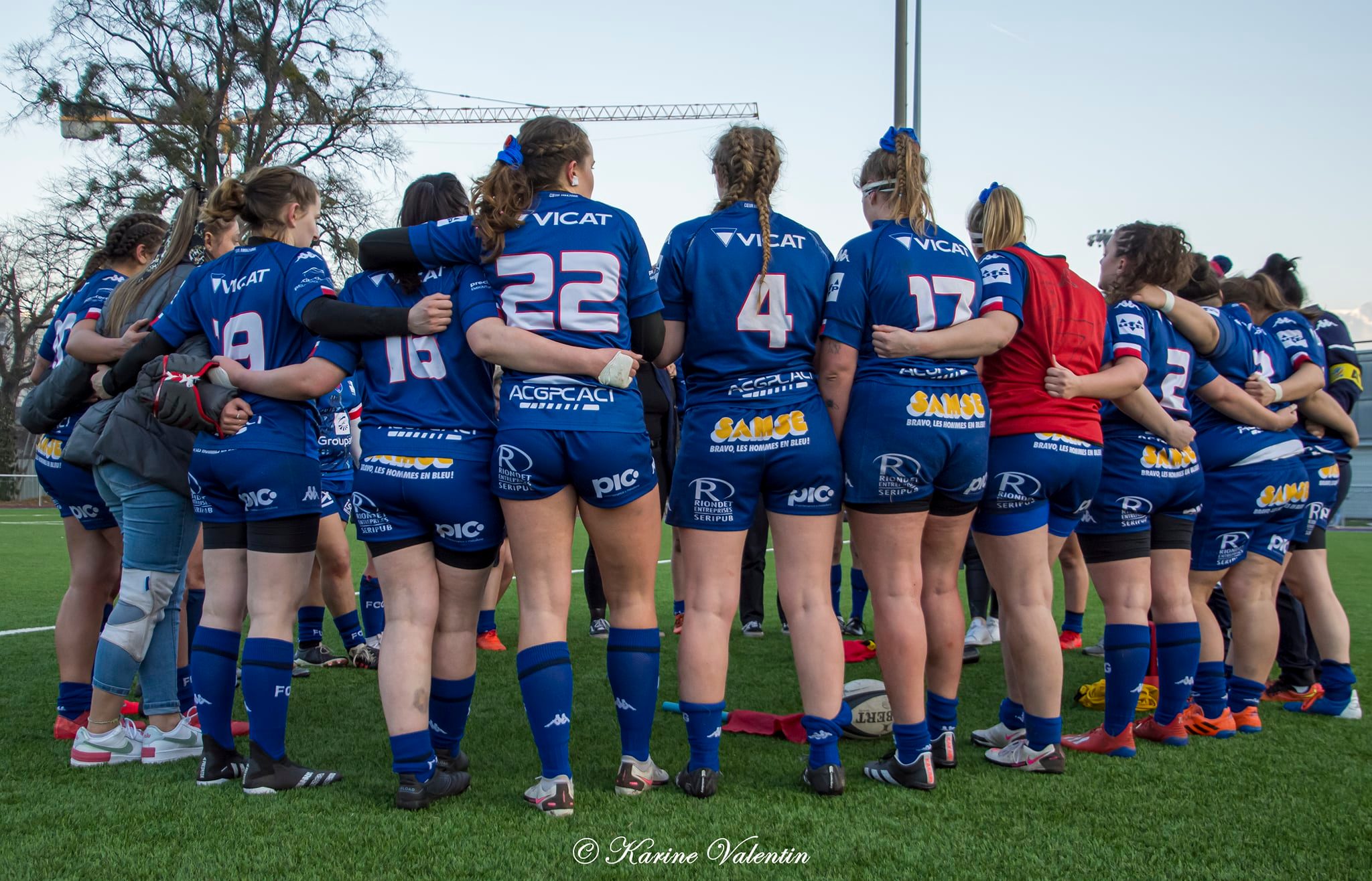  FC Grenoble Rugby -  - Rugby - Grenoble Amazones vs Les Coccinelles du Grenoble Université Club - F1 (#FCGsGUCR2022janF1COXS) Photo by: Karine Valentin | Siuxy Sports 2022-01-30