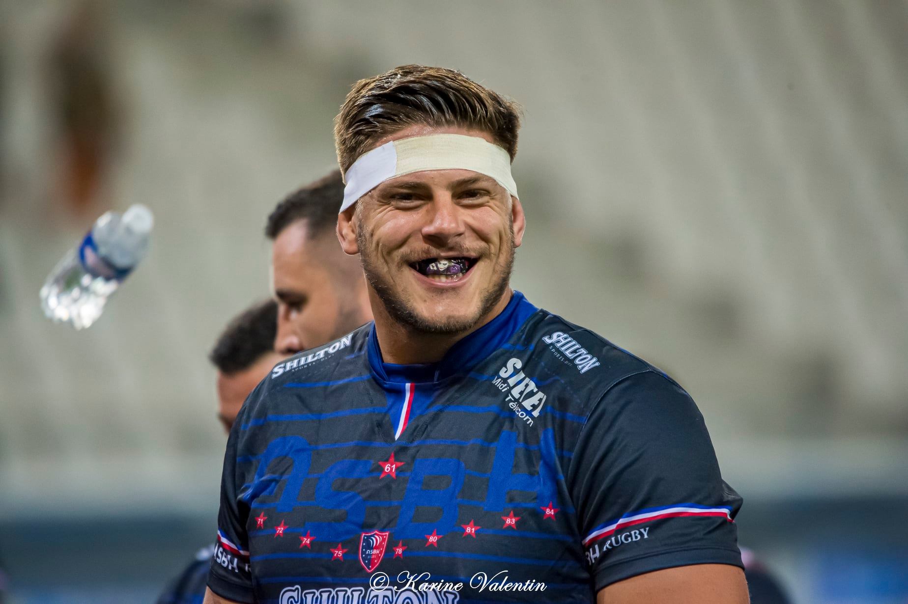 Pierre GAYRAUD -  AS Béziers Hérault -  - Rugby - FC Grenoble Rugby vs. AS Béziers Hérault (#FCGvsASBHoct2021) Photo by: Karine Valentin | Siuxy Sports 2021-10-15