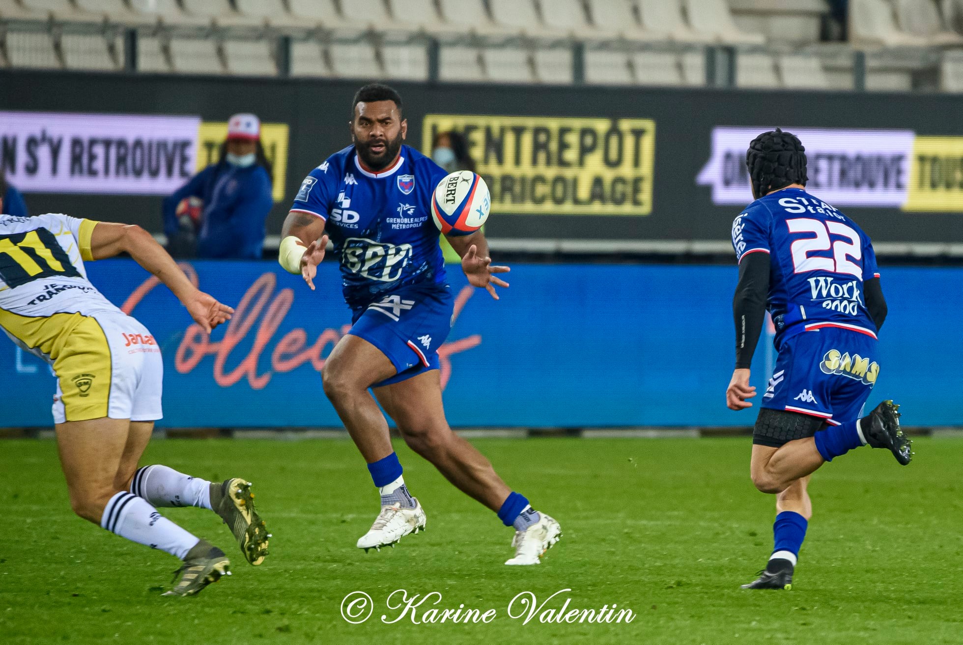  FC Grenoble Rugby - Stade Montois - Rugby -  (#GrenobleVsSMontois2021Dec) Photo by: Karine Valentin | Siuxy Sports 2021-12-09