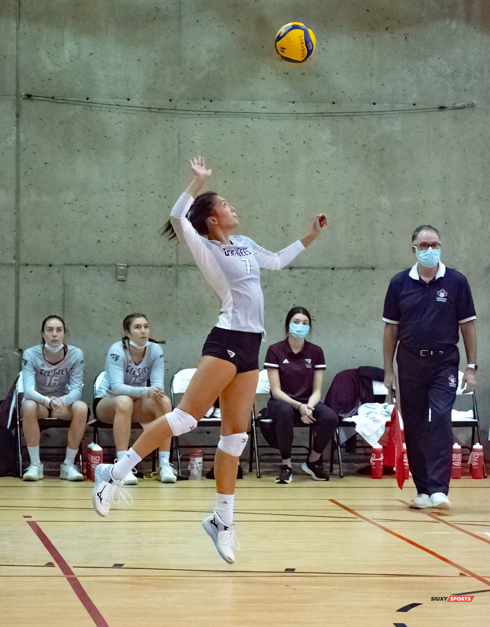 Alana LEUNG -  Université Ottawa -  - Volleyball -  (#VolleyUdeMvsUOttawaFW) Photo by:  | Siuxy Sports 2021-11-12