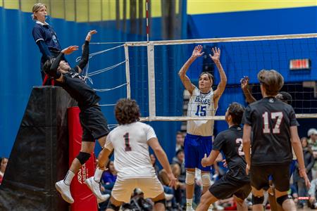 RSEQ - VOLLEYBALL C M D2 SUD-OUEST - TOURNOI 4 - SECTION A - Aigles (2) VS (1) Blues