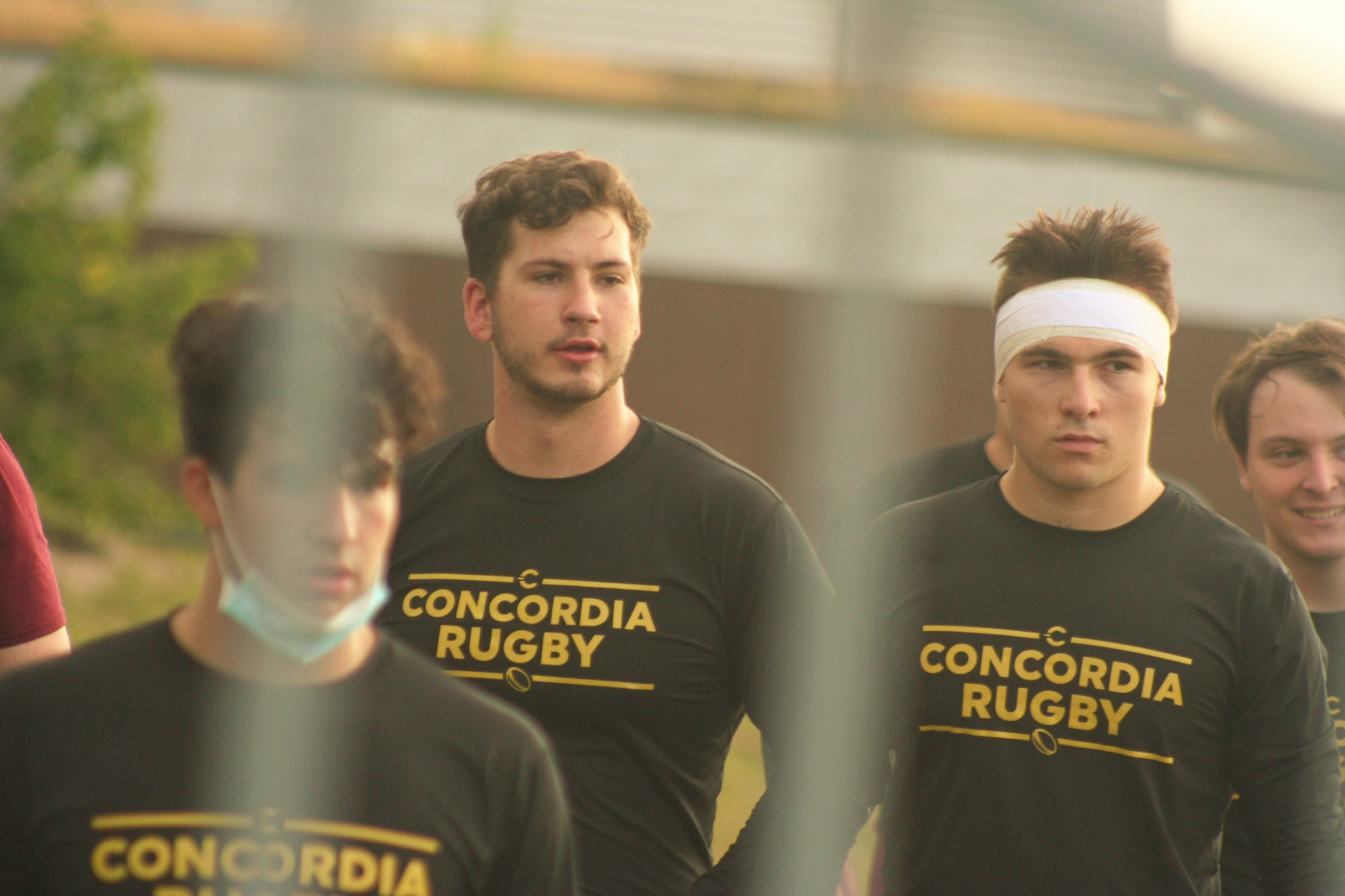Dylan MACDONALD - Cameron POUW - Luca SCARRA -  Université Concordia -  - Rugby -  (#ETSvsConcordia) Photo by:  | Siuxy Sports 2021-09-11
