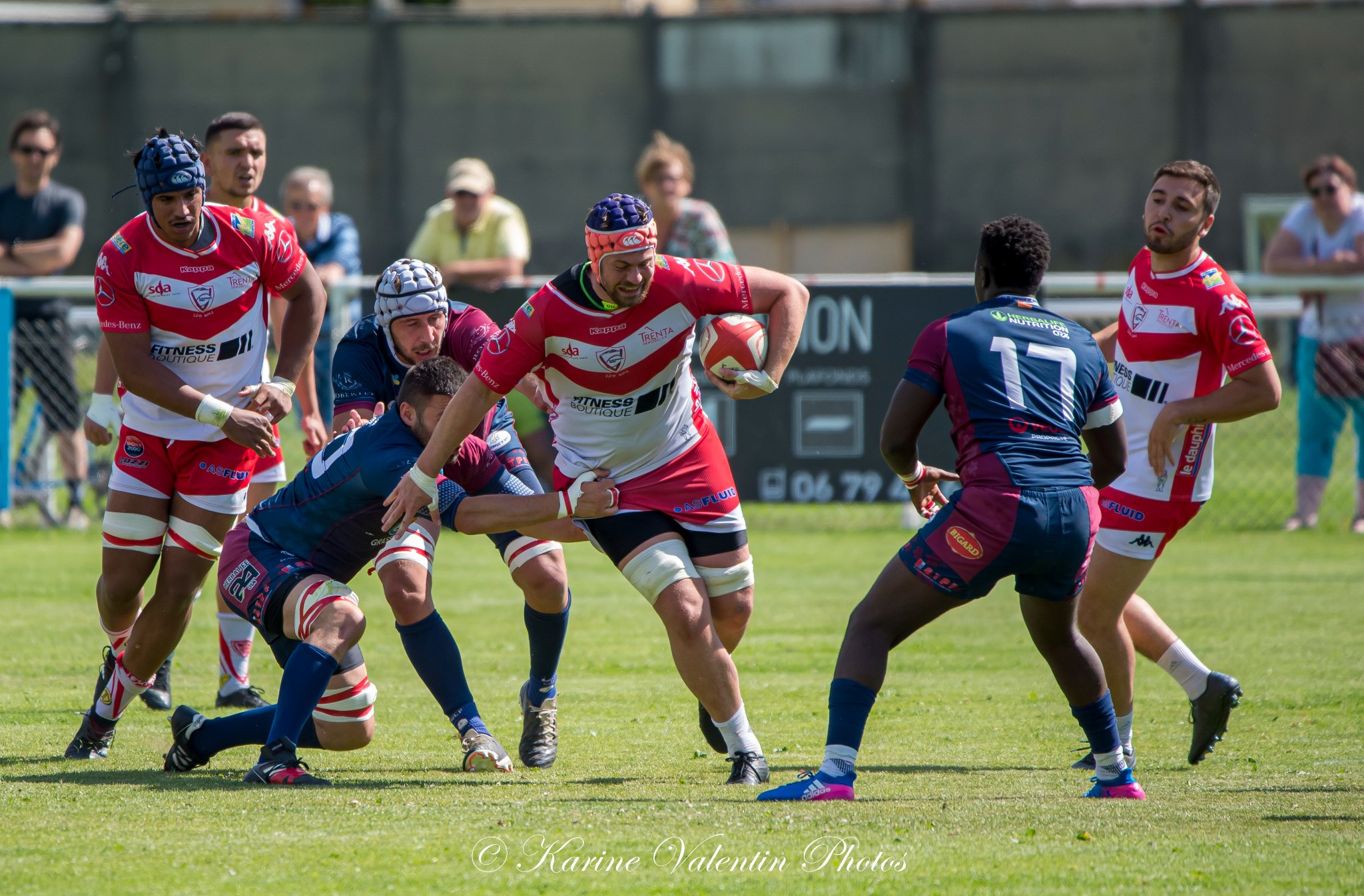  Stade Olympique Voironnais - Rugby Olympique de Grasse - Rugby - SOV (16) vs (27) ROG (#SOVvsROG2022) Photo by: Karine Valentin | Siuxy Sports 2022-05-29