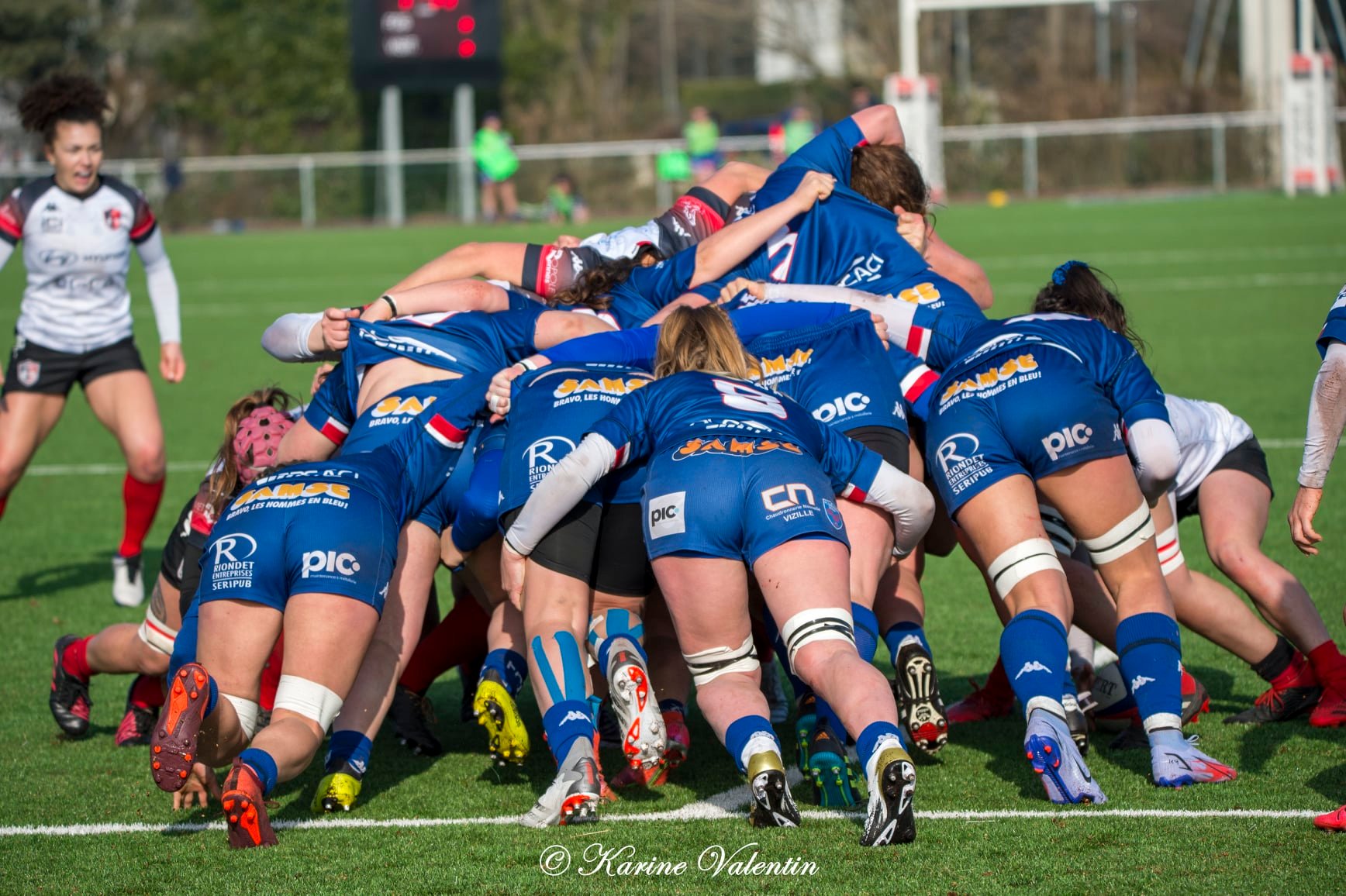  FC Grenoble Rugby - Stade Rennais Rugby - Rugby - Grenoble Amazones vs Stade Rennais Rugby (#AmazonesVsSRR2022jan) Photo by: Karine Valentin | Siuxy Sports 2022-01-30
