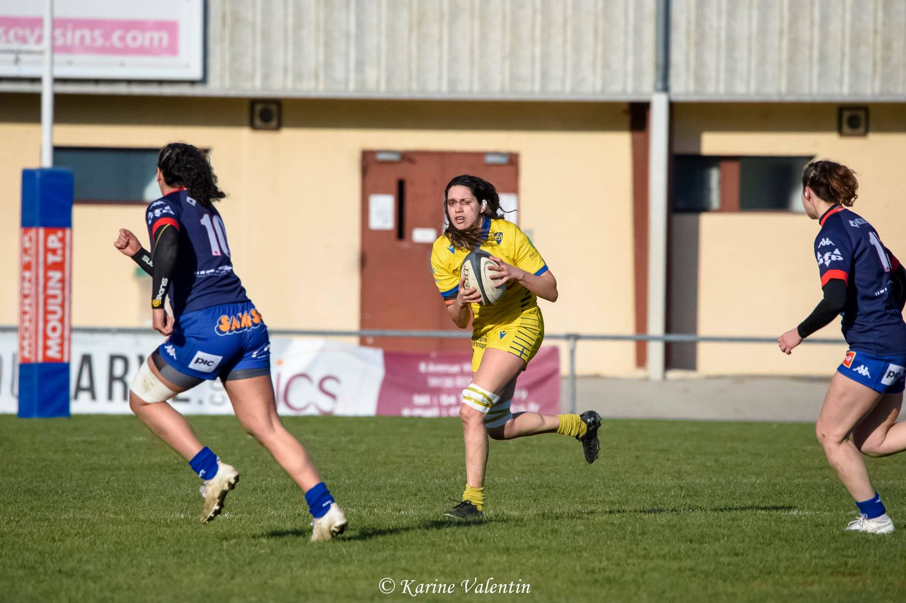  FC Grenoble Rugby - ASM Romagnat rugby féminin - Rugby - FC Grenoble VS ASM Romagnat (#GrenobleVsASMR2021jan) Photo by: Karine Valentin | Siuxy Sports 2021-01-24