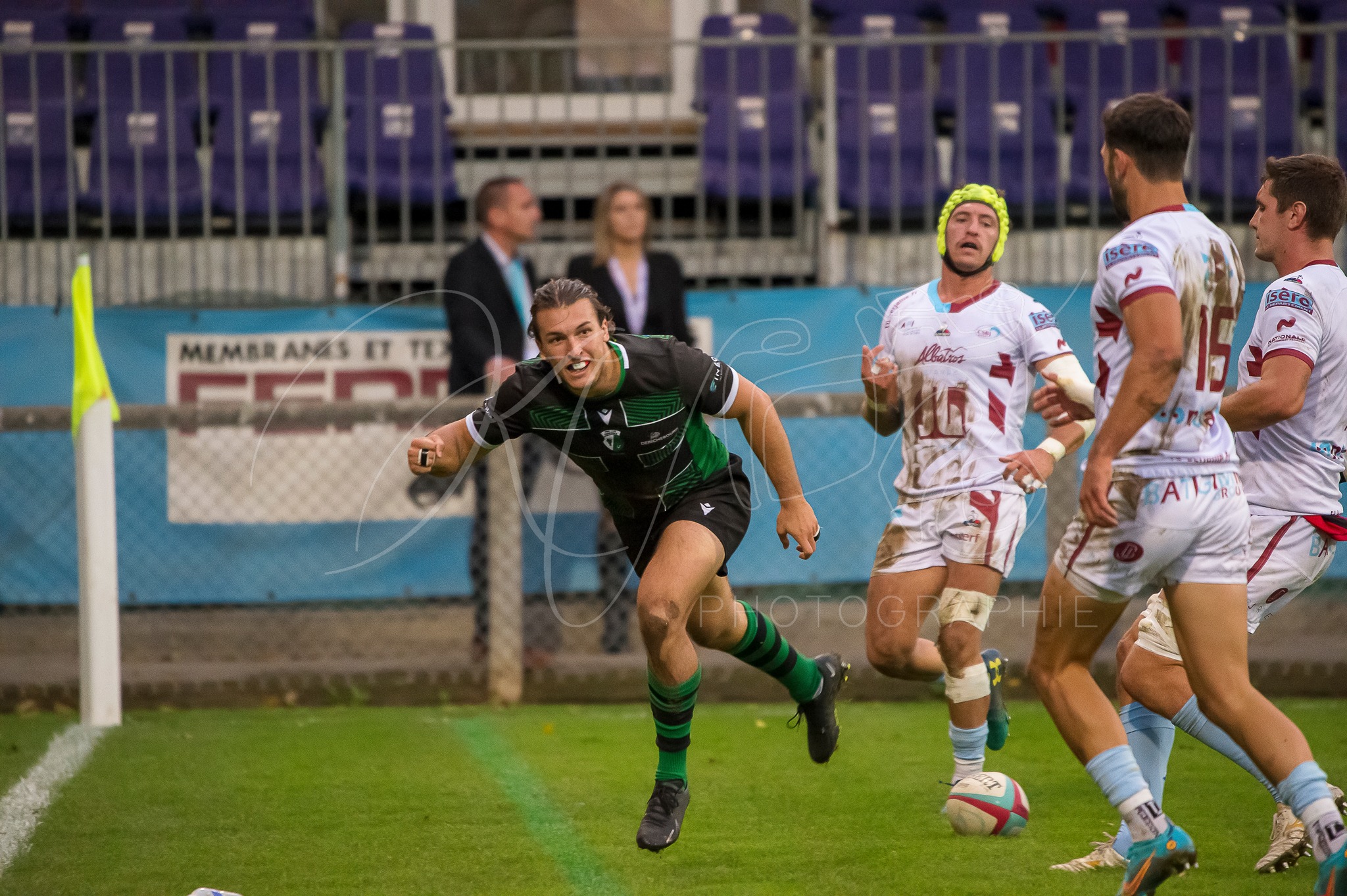  CS Bourgoin-Jallieu - RC Suresnes - Rugby - CSBJRC vs Suresnes - 2022 (#csbjrcsuresnes2022) Photo by: Karine Valentin | Siuxy Sports 2022-10-08