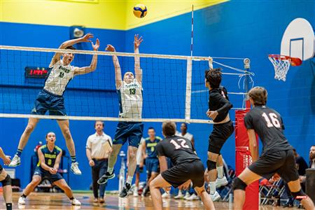 RSEQ - VOLLEYBALL C M D2 SUD-OUEST - TOURNOI 4 - SECTION A - NOMADES (1) VS (2) AIGLES
