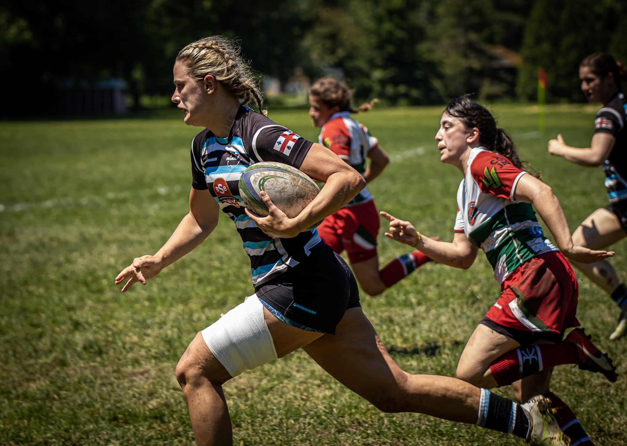  Montreal Wanderers Rugby Football Club - Rugby Club de Montréal - Rugby - Wandereres Vs RCM (W) (#WandRCMW2022) Photo by: Rakeem Bien-Aimé | Siuxy Sports 2022-06-25
