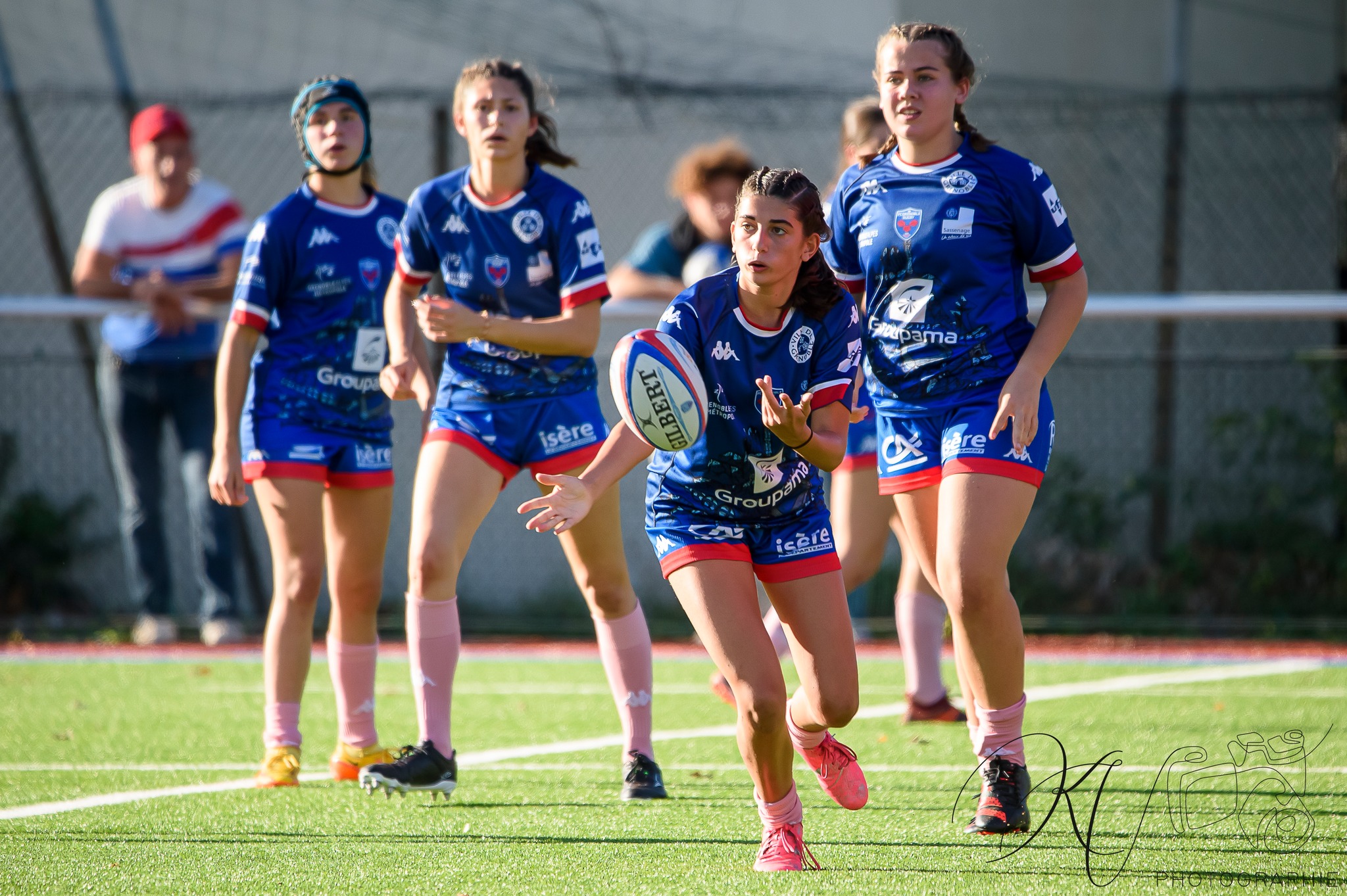  FC Grenoble Rugby - Lyon Olympique Universitaire - Rugby - Match Amical U18 - FCG Amazones vs LOU (#U18FCGLOU2022) Photo by: Karine Valentin | Siuxy Sports 2022-10-22