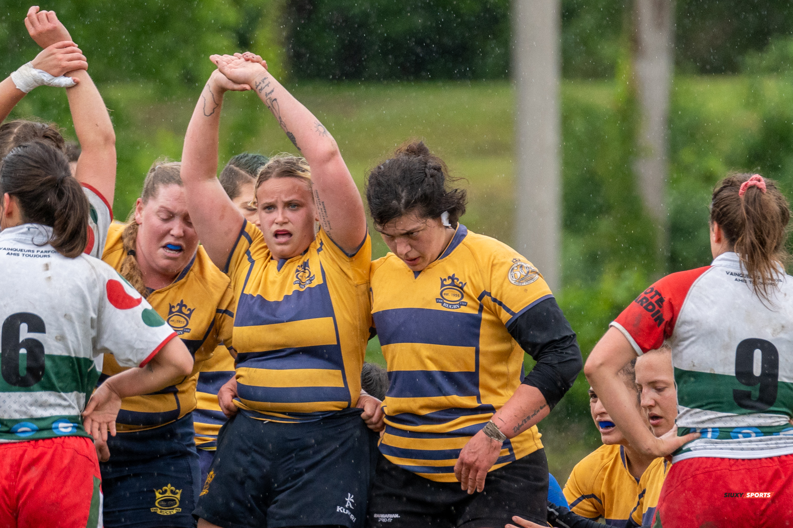 TMR W2 (14) vs (27) RCM W1 Town of Mount Royal RFC CHARLAND, Karina - LEROUX, B - PINE, Shannon - Rugby 2022/Jun/18 #TMRvsRCMw2022 TMR W2 (14) vs (27) RCM W1 Town of Mount Royal RFC CHARLAND, Karina - LEROUX, B - PINE, Shannon - Rugby 2022/Jun/18 #TMRvsRCMw2022