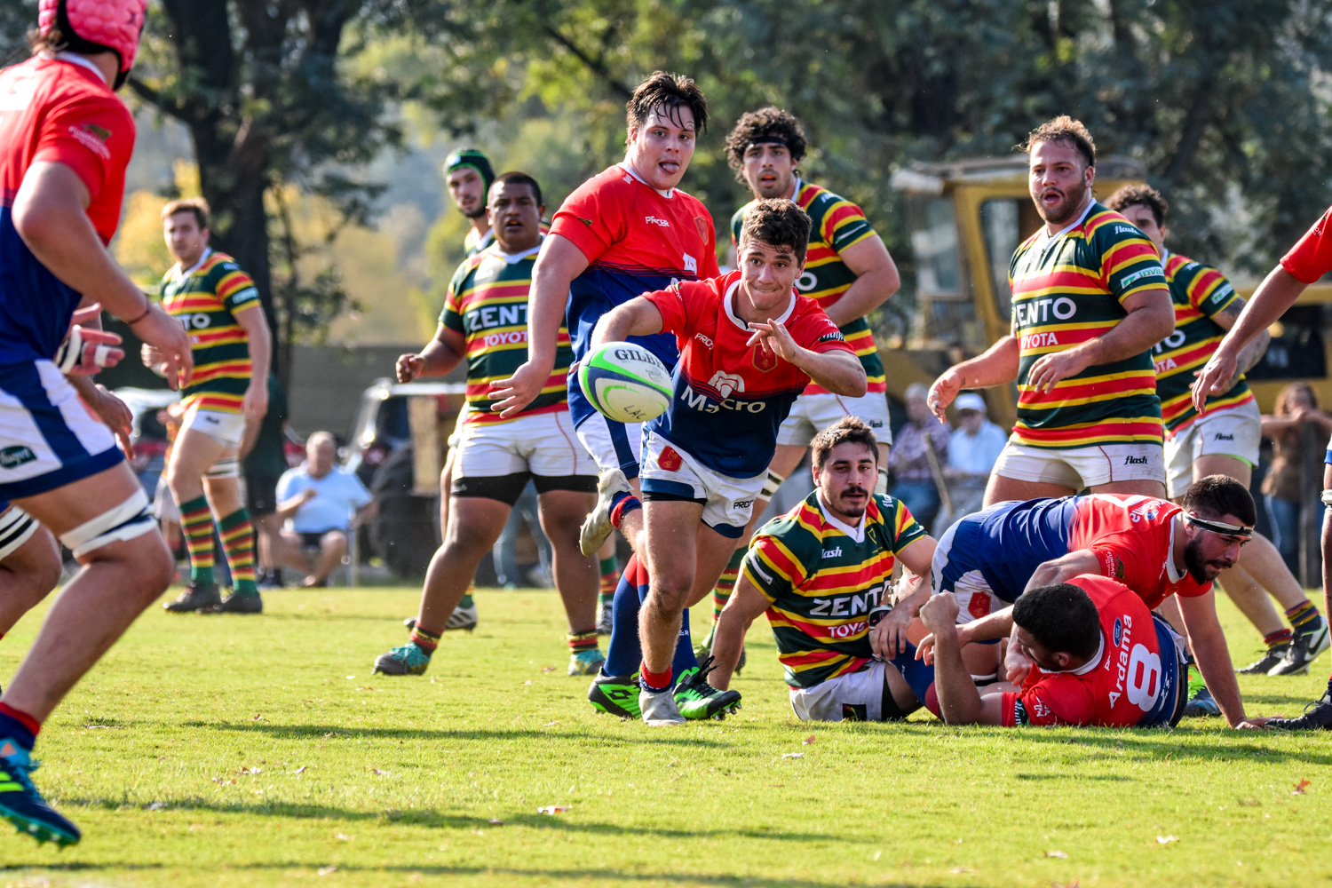 Pedro CASCARON - Luca RAFFAELLI - Nicolas SPANDRE -  Lomas Athletic Club - Asociación Deportiva Francesa - Rugby - Lomas Athletic (44) vs (7) Deportiva Francesa - Primera - URBA 2022 (#LACvsADF2022pri) Photo by: Ignacio Pousa | Siuxy Sports 2022-04-09
