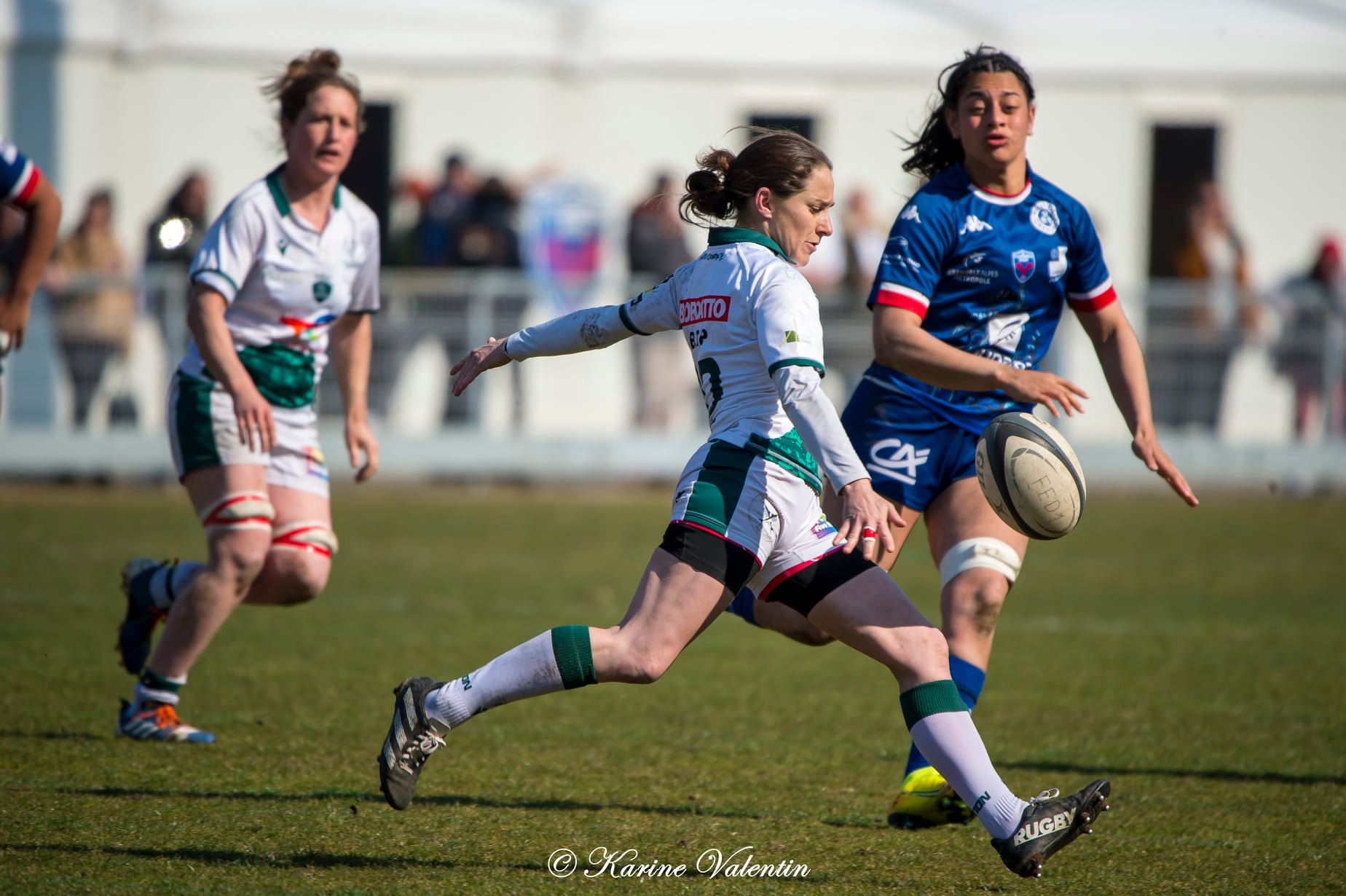  FC Grenoble Rugby - Section Paloise - Rugby - Grenoble Amazones vs PAU Lons (#FCGVsSectPaloise2022) Photo by: Karine Valentin | Siuxy Sports 2022-03-06
