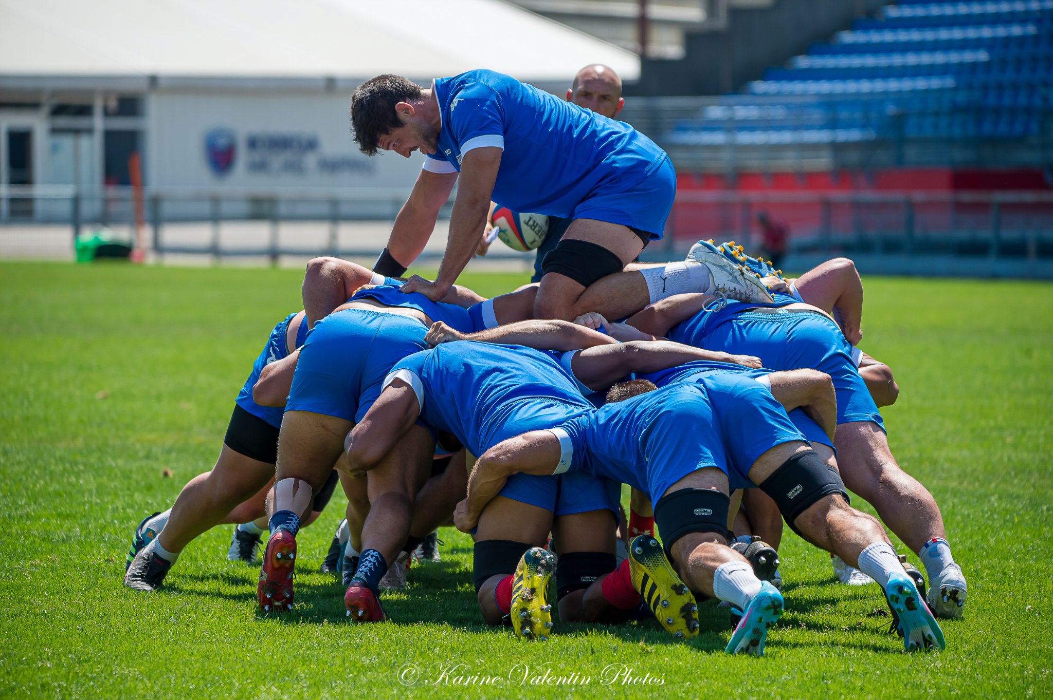  FC Grenoble Rugby -  - Rugby - ENTRAINEMENT FCG DU 9 AOUT 2022 (#FCG4entrainement2022) Photo by: Karine Valentin | Siuxy Sports 2022-08-09