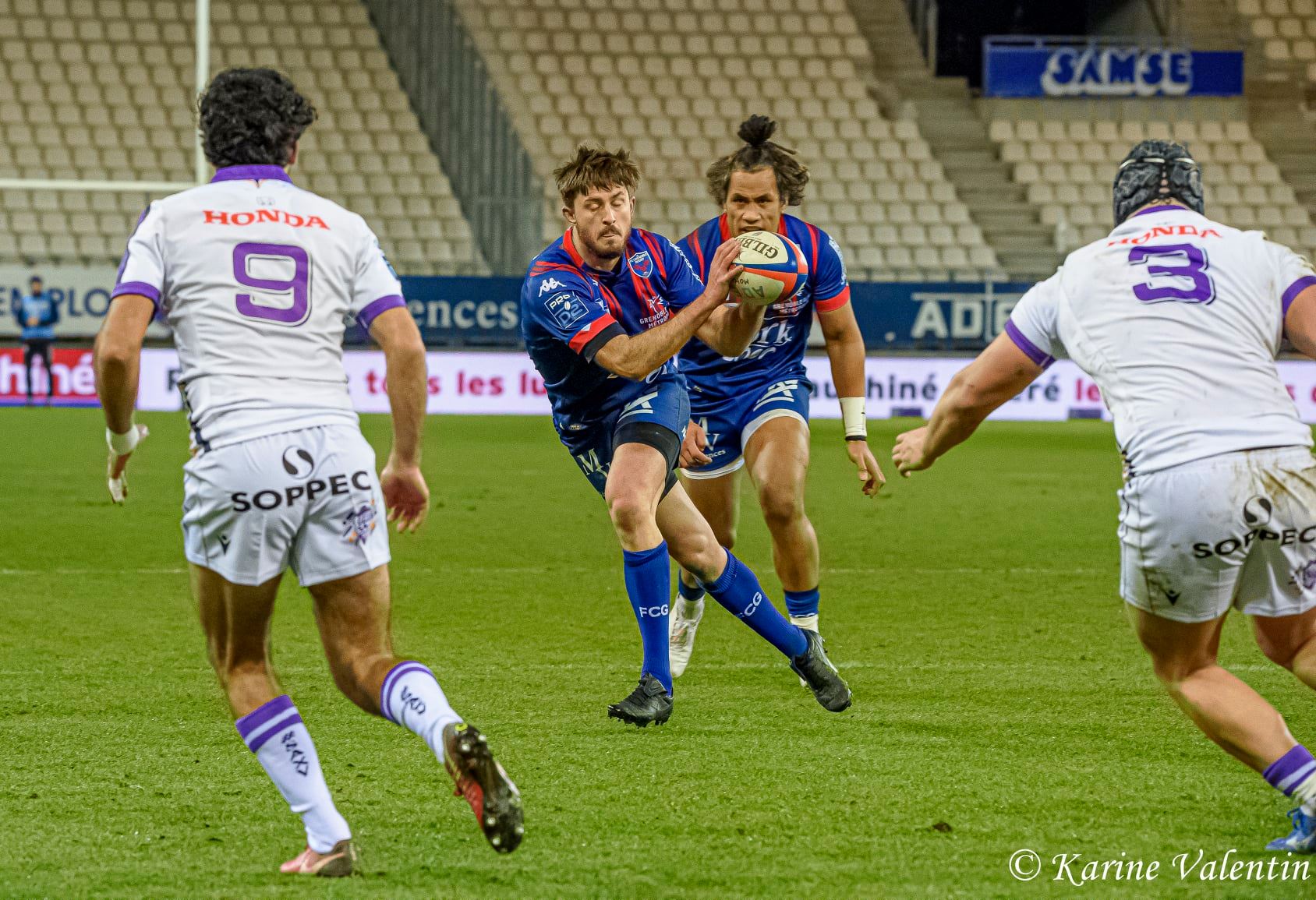  FC Grenoble Rugby - Soyaux Angoulême - Rugby - FC Grenoble VS Soyaux Angoulême (#GrenobleAngouleme2021jan) Photo by: Karine Valentin | Siuxy Sports 2021-01-15