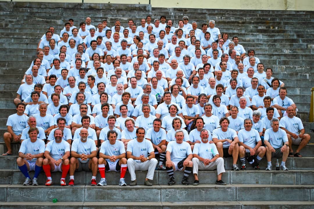 Marcelo BELTRAME - Diego CASH - Martin JÁUREGUI - José MONTALDO - Gabriel WILKINSON -   -  - RugbyV - Año 2011, 50 años de la camada '61, en el CASI () Photo by: Marcelo Beltrame | Siuxy Sports 2011-10-01