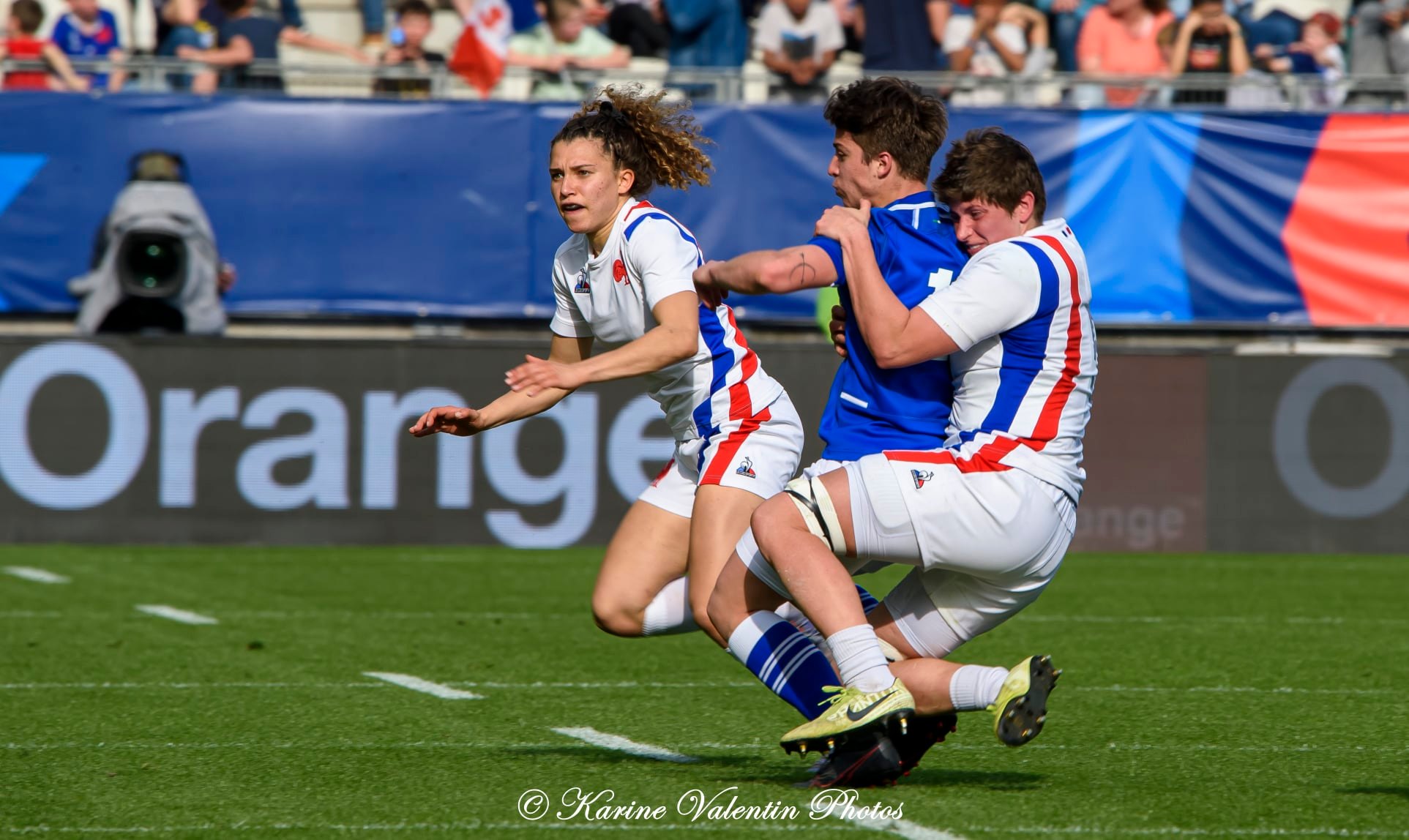  Équipe de France de rugby à XV - Nazionale di rugby a 15 dell'Italia - Rugby - France (39) vs Italie (6) - 6N fém. (#FranceVsItalie6Nfem2022) Photo by: Karine Valentin | Siuxy Sports 2022-03-27