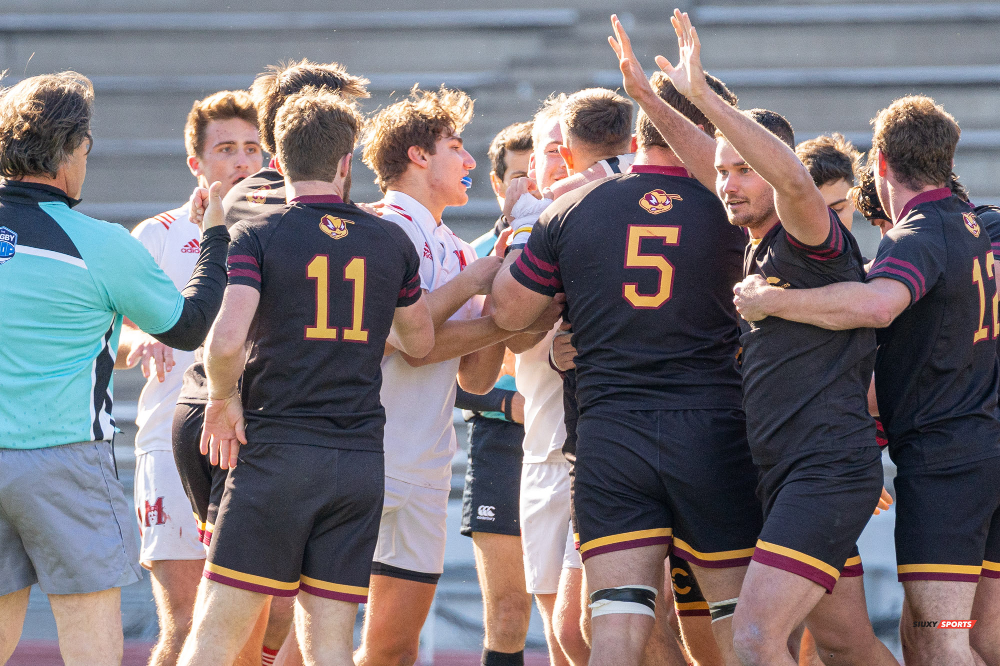 Jean-Louis BERTHET - Aidan MCMULLAN -  Université McGill - Université Concordia - Rugby -  (#McGillvsConcordiaFinalsM) Photo by:  | Siuxy Sports 2021-11-06