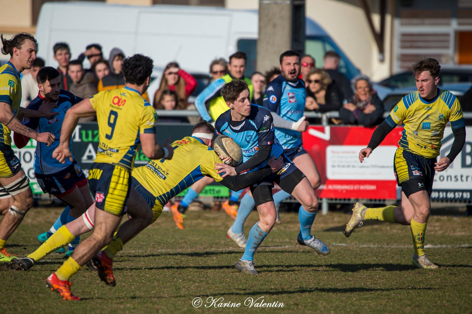  Saint-Marcellin Sports - Rugby Club Tricastin - Rugby - Saint-Marcellin vs Tricastin - Équipe 1 (#SMSvsRCT2022Eq1) Photo by: Karine Valentin | Siuxy Sports 2022-02-13