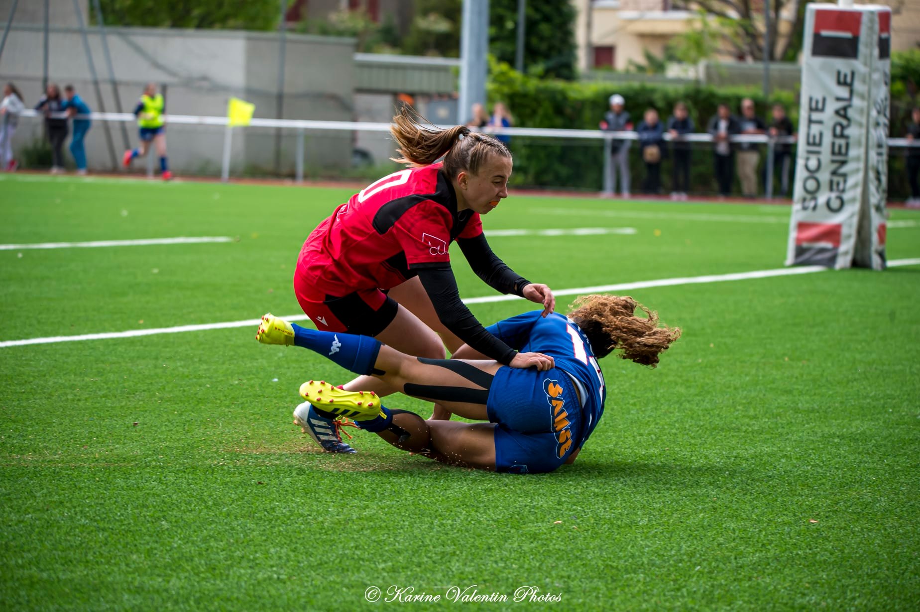  FC Grenoble Rugby - Lyon Olympique Universitaire - Rugby - U18 FCG Amazones (52) vs (0) LOU (#U18AmazonesVsLOU) Photo by: Karine Valentin | Siuxy Sports 2022-04-23