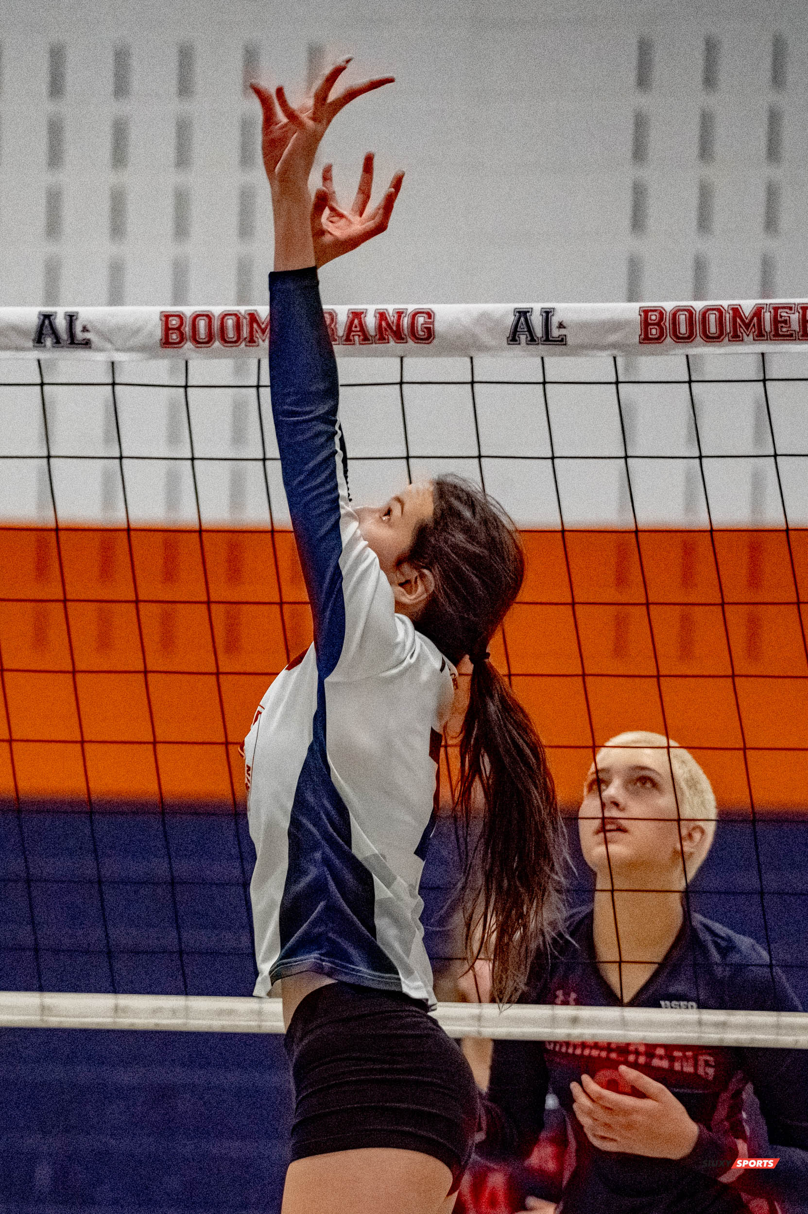  Cégep André Laurendeau - Cégep Marie-Victorin - Volleyball -  (#VolleyFemCALvsCMV) Photo by:  | Siuxy Sports 2021-11-22