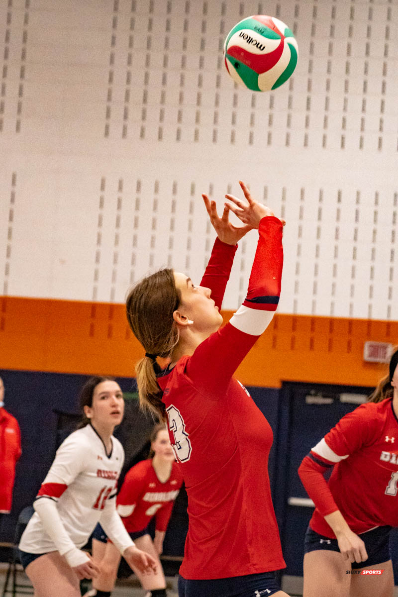 Camille PARIS - Laura THIBAUDEAU -  Cégep André Laurendeau - Cégep Trois-Rivières - Volleyball - André Laurendeau vs Trois Rivières - Volley (#BoomerangVsDiablos2022) Photo by:  | Siuxy Sports 2022-02-20