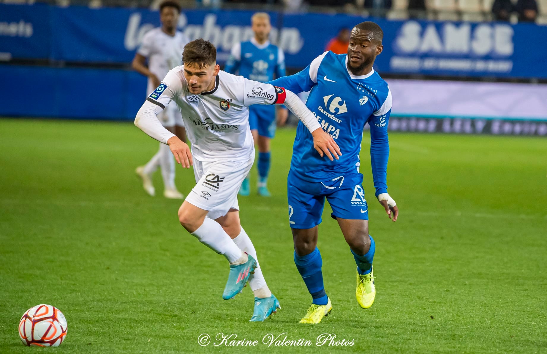  Grenoble Foot 38 - SM Caen - Soccer - Grenoble (0) vs (2) Caen (#GF38vsSMC2022) Photo by: Karine Valentin | Siuxy Sports 2022-04-09