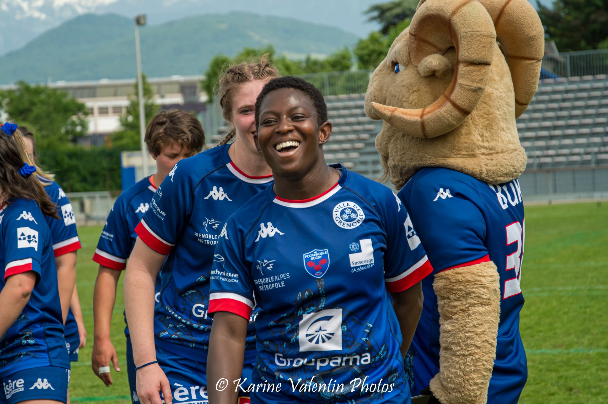  FC Grenoble Rugby - Lille Métropole Rugby Club Villeneuvois - Rugby - FCG Amazones (24) vs (19) LMRCV - 1/4 de finale Fed 1  (#AmazonesVsLMRCV2022) Photo by: Karine Valentin | Siuxy Sports 2022-05-21