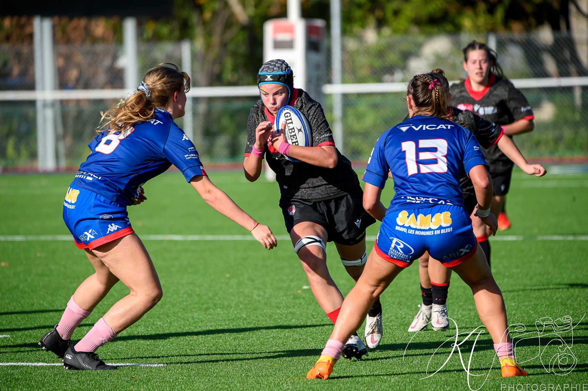  FC Grenoble Rugby - Lyon Olympique Universitaire - Rugby - Match Amical U18 - FCG Amazones vs LOU (#U18FCGLOU2022) Photo by: Karine Valentin | Siuxy Sports 2022-10-22