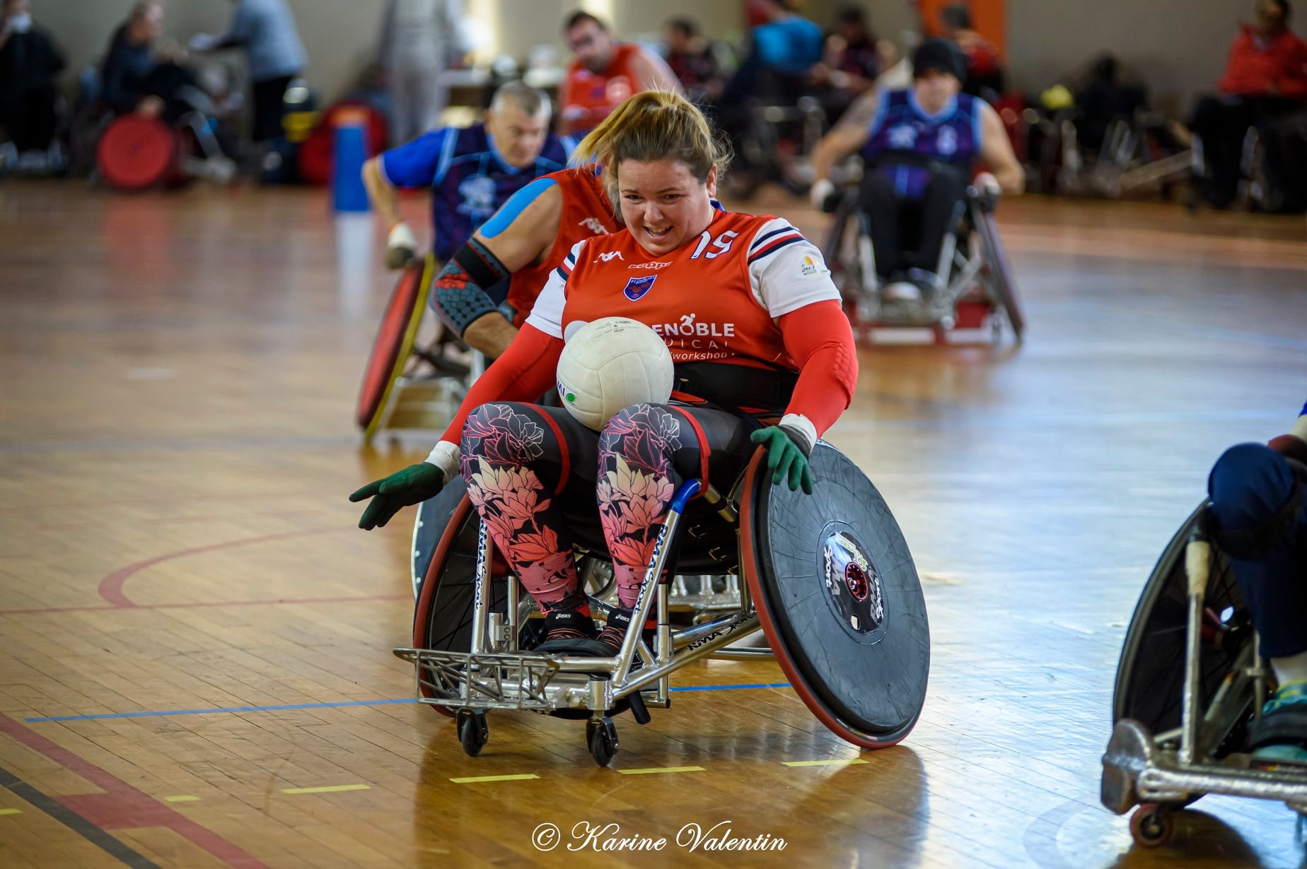  FC Grenoble Rugby - CS Bourgoin-Jallieu - Wheelchair rugby -  (#QuadRugbyGrenBourg2021Nov) Photo by: Karine Valentin | Siuxy Sports 2021-11-20