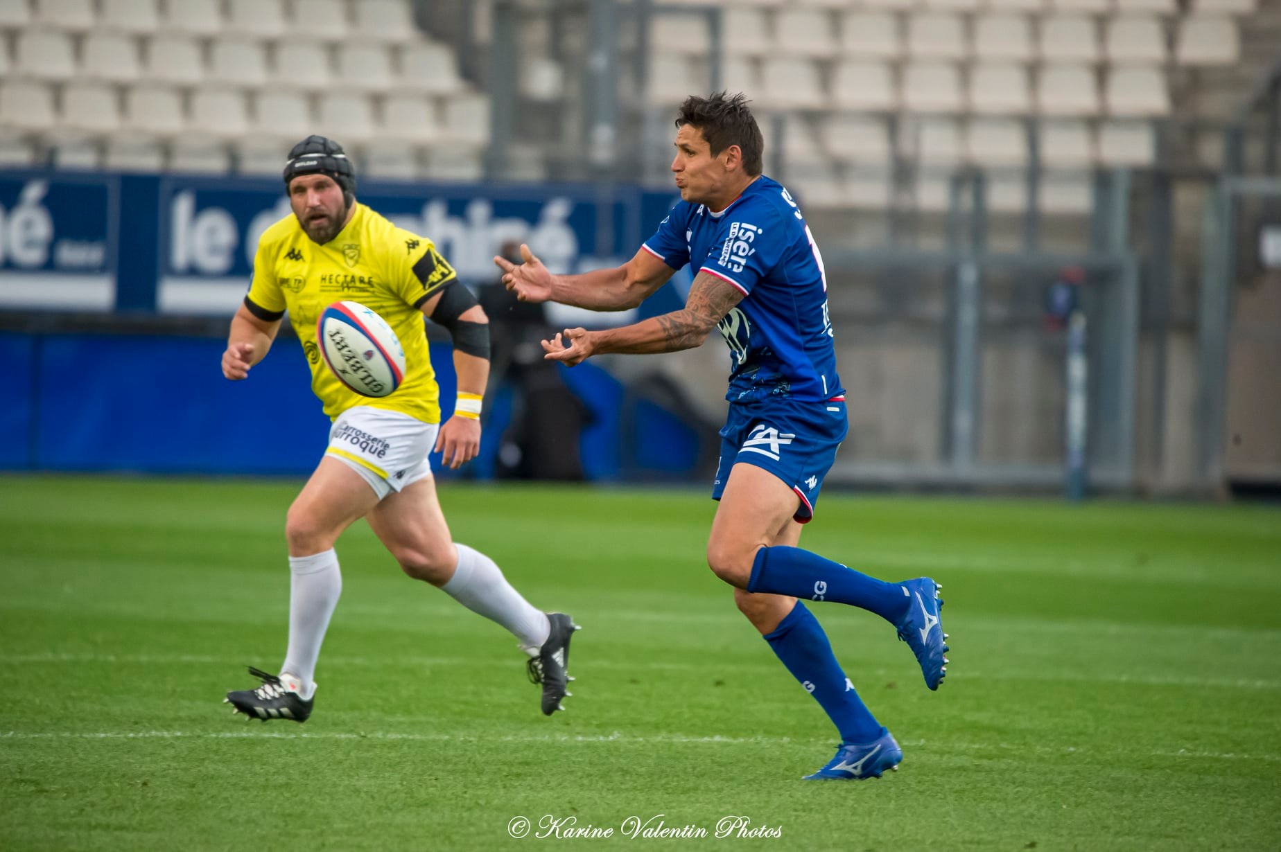 Romain BARTHÉLÉMY -  FC Grenoble Rugby - US Carcassonne - Rugby - Grenoble (28) vs (23) Carcassonne (#FCGRvsUSC2022) Photo by: Karine Valentin | Siuxy Sports 2022-04-22