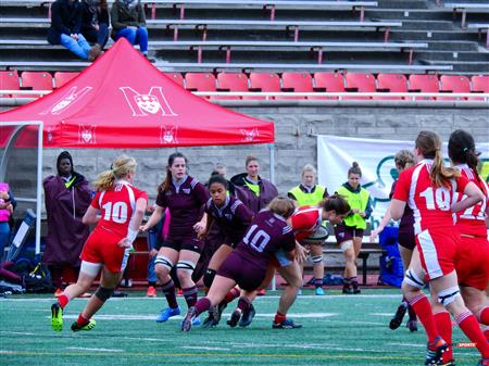 RSEQ - Rugby Fem - McGill U. (0) vs (70) Ottawa U.