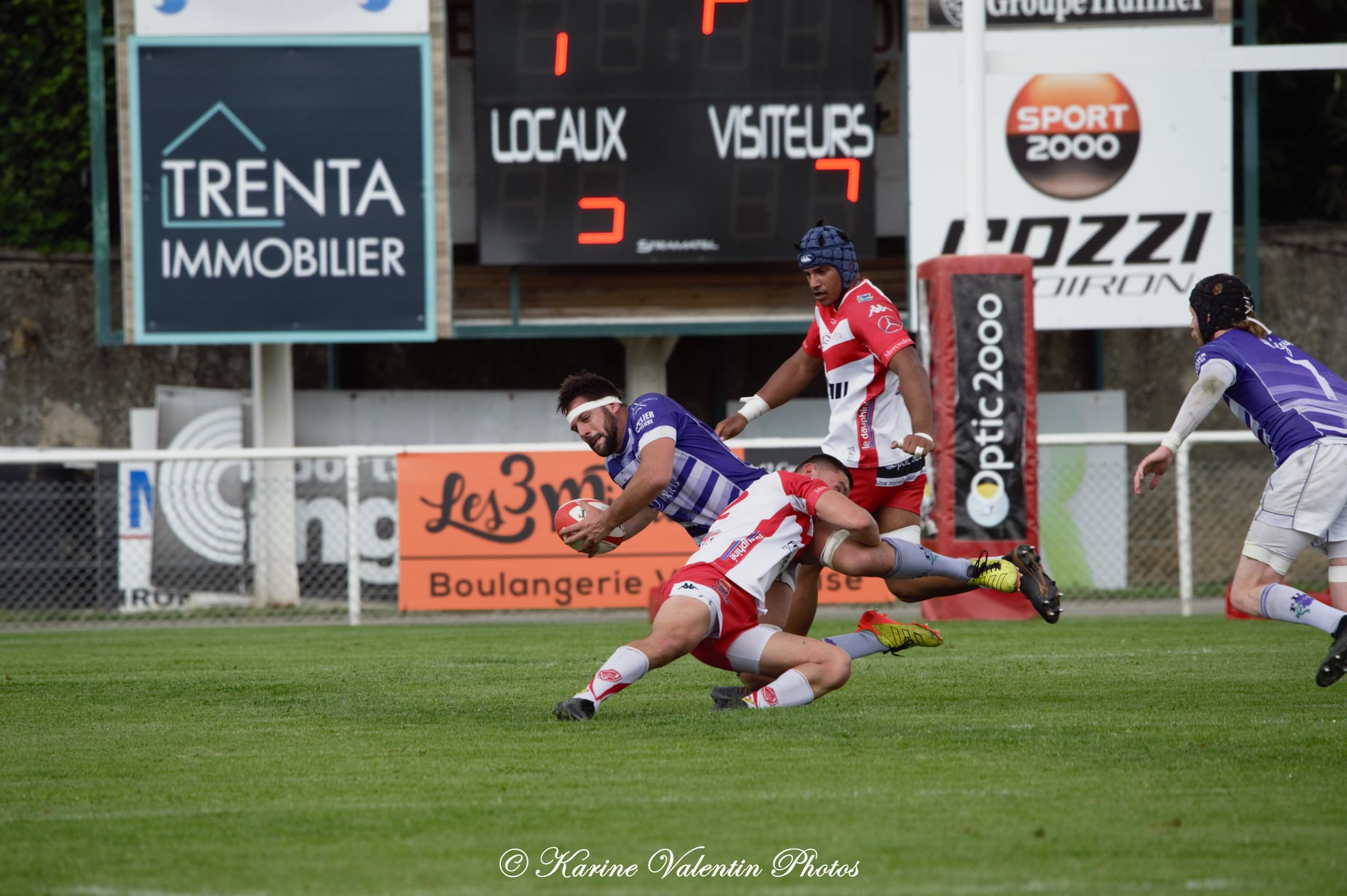  Stade Olympique Voironnais - Paris Université Club - Rugby - SOV (12) vs (47) PUC (#SOVPUC2022) Photo by: Karine Valentin | Siuxy Sports 2022-05-08