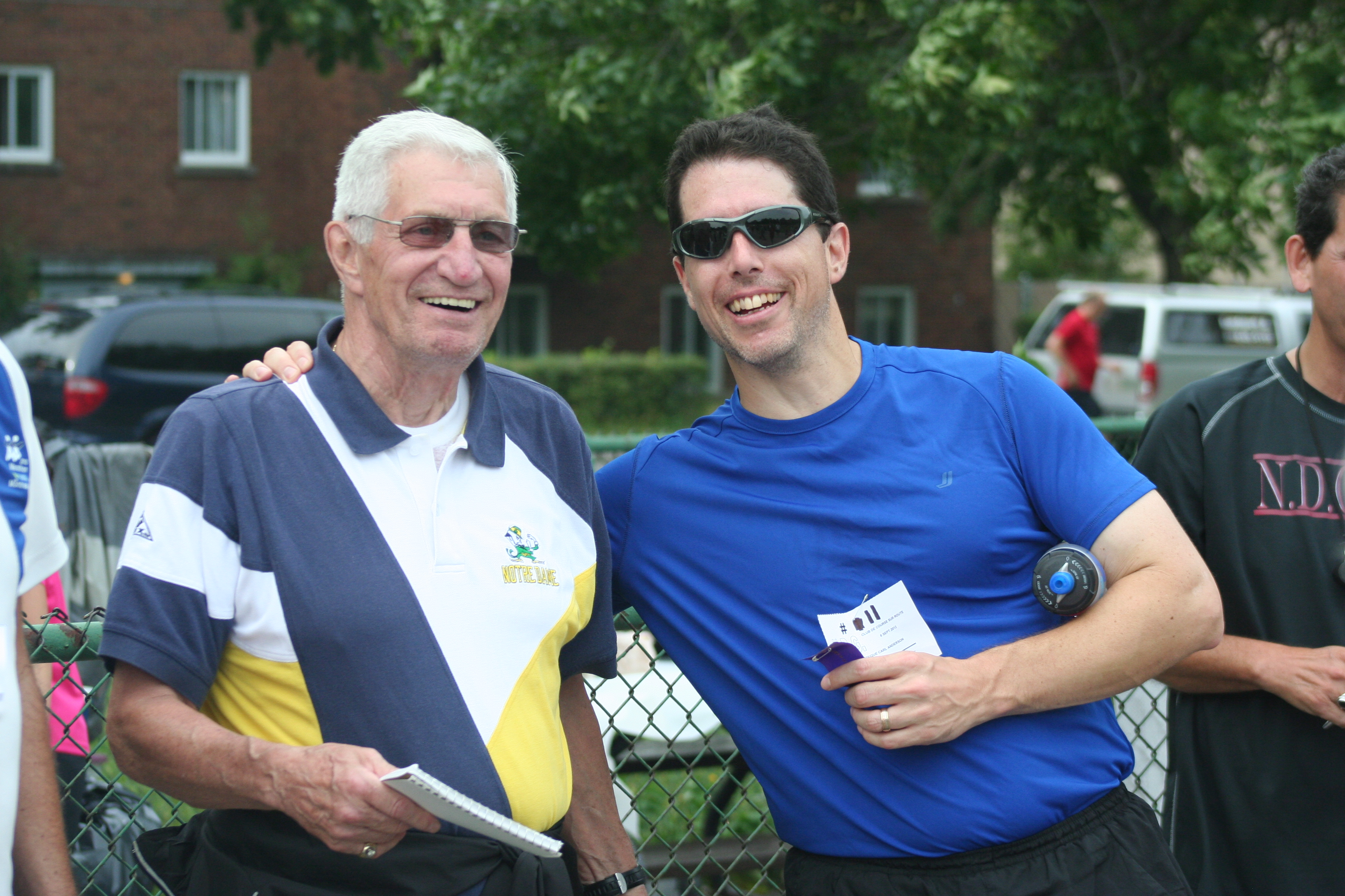Vincent-Philippe LAUZON -  NDG Roadrunners -  - Track & Field - With Carl Anderson () Photo by:  | Siuxy Sports 2012-06-09