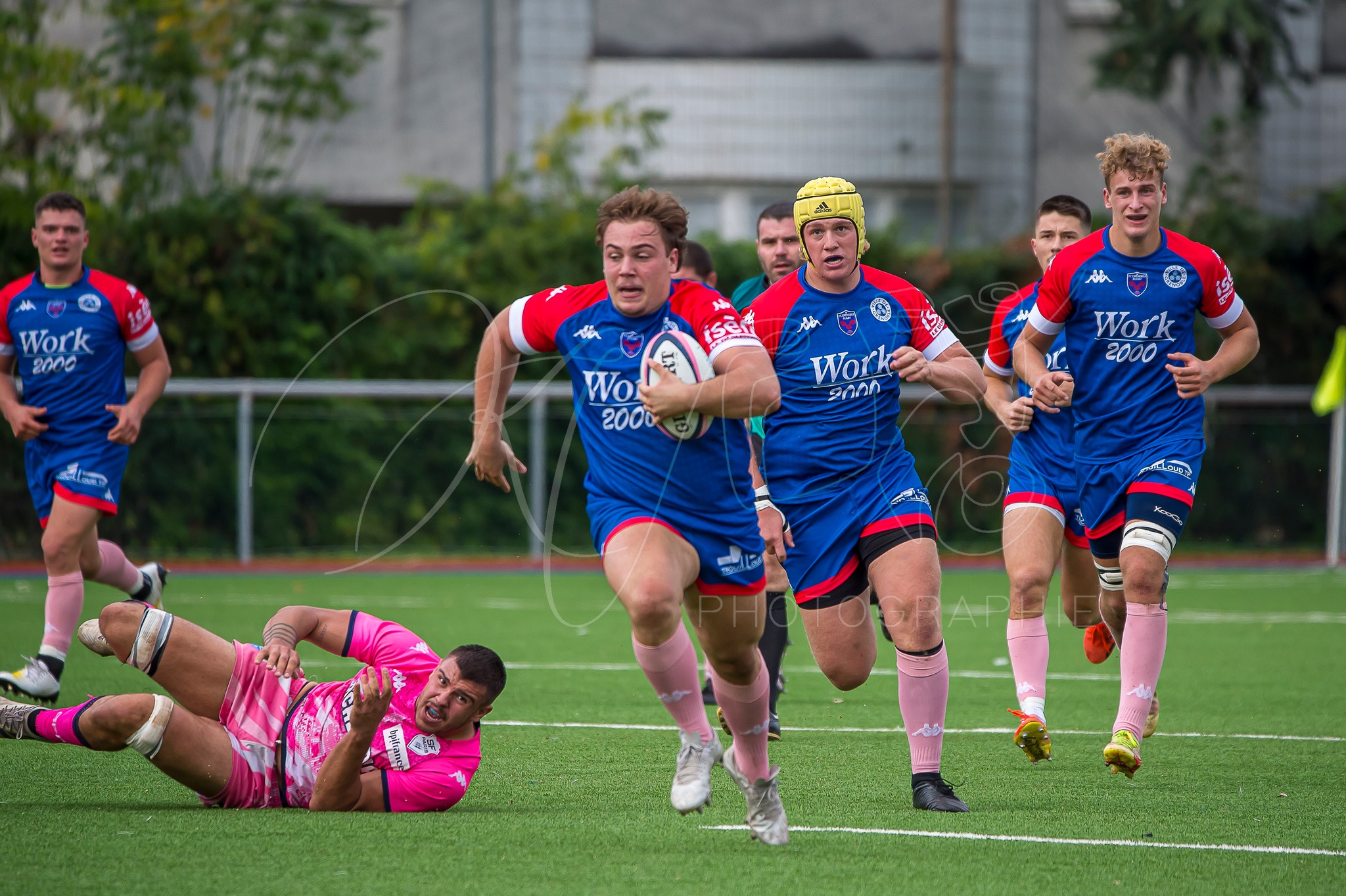 FC Grenoble Rugby - Stade Français - Rugby - Espoirs - FCG (44) vs (17) Stade Français (#FCGSTFespoirs2022) Photo by: Karine Valentin | Siuxy Sports 2022-10-09
