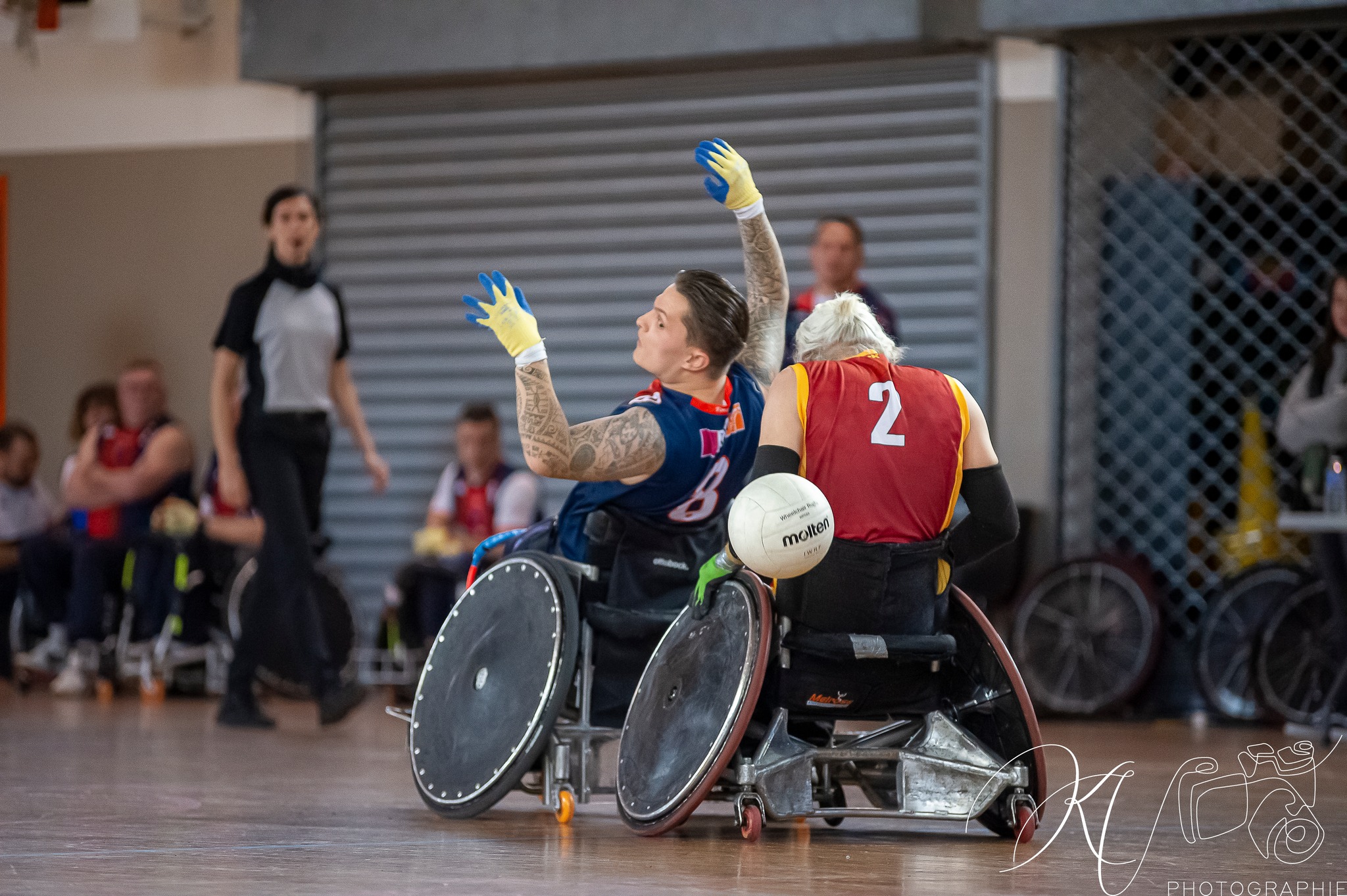  FC Grenoble Rugby -  - Wheelchair rugby - CHAMPIONNAT DE FRANCE RUGBY FAUTEUIL (#CHAMPFrRugbyFauteuil2022) Photo by: Karine Valentin | Siuxy Sports 2022-11-19