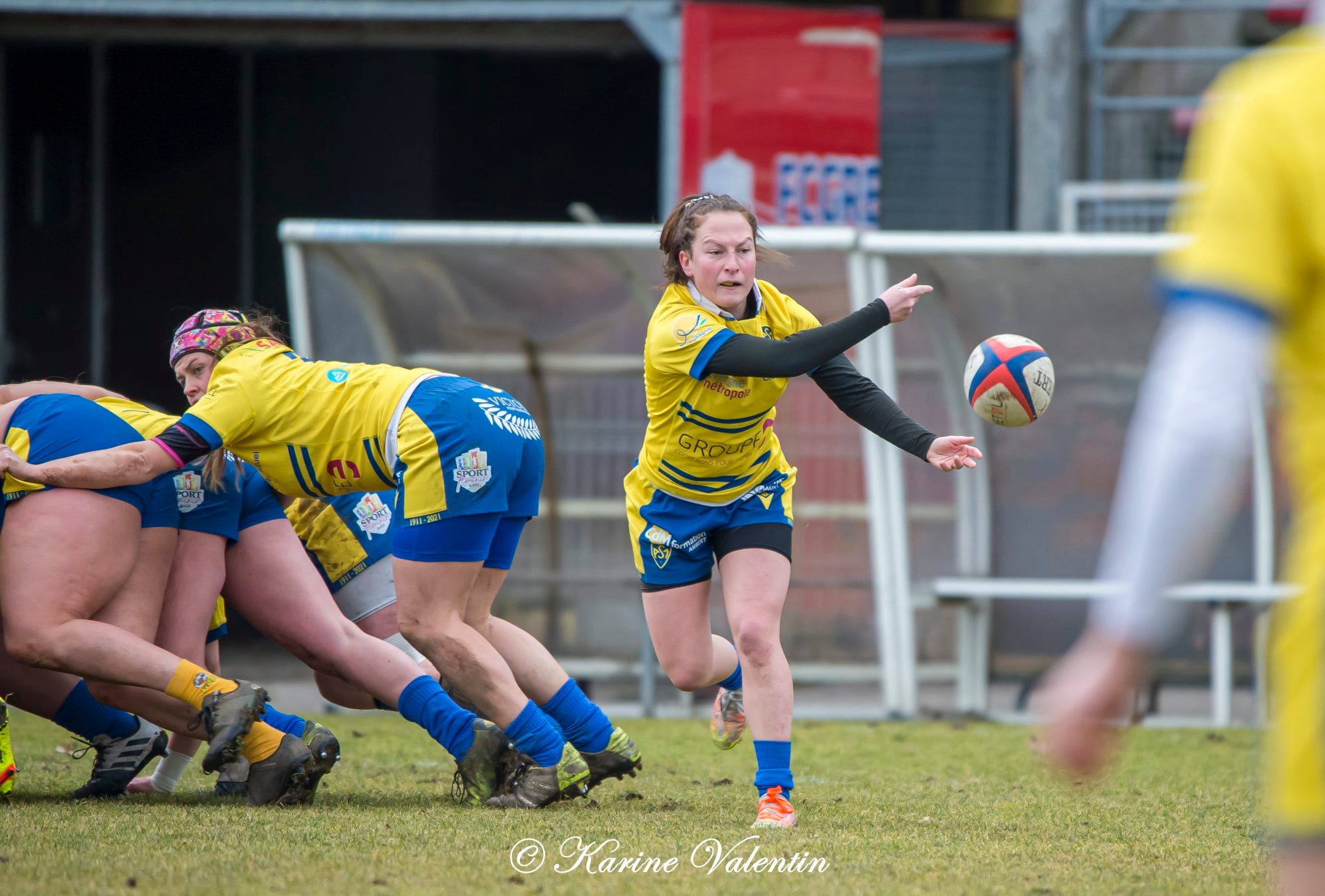  ASM Romagnat rugby féminin -  - Rugby - Grenoble Amazones vs ASM Romagnat (#FCGVsASMRomagnat2022) Photo by: Karine Valentin | Siuxy Sports 2022-02-06