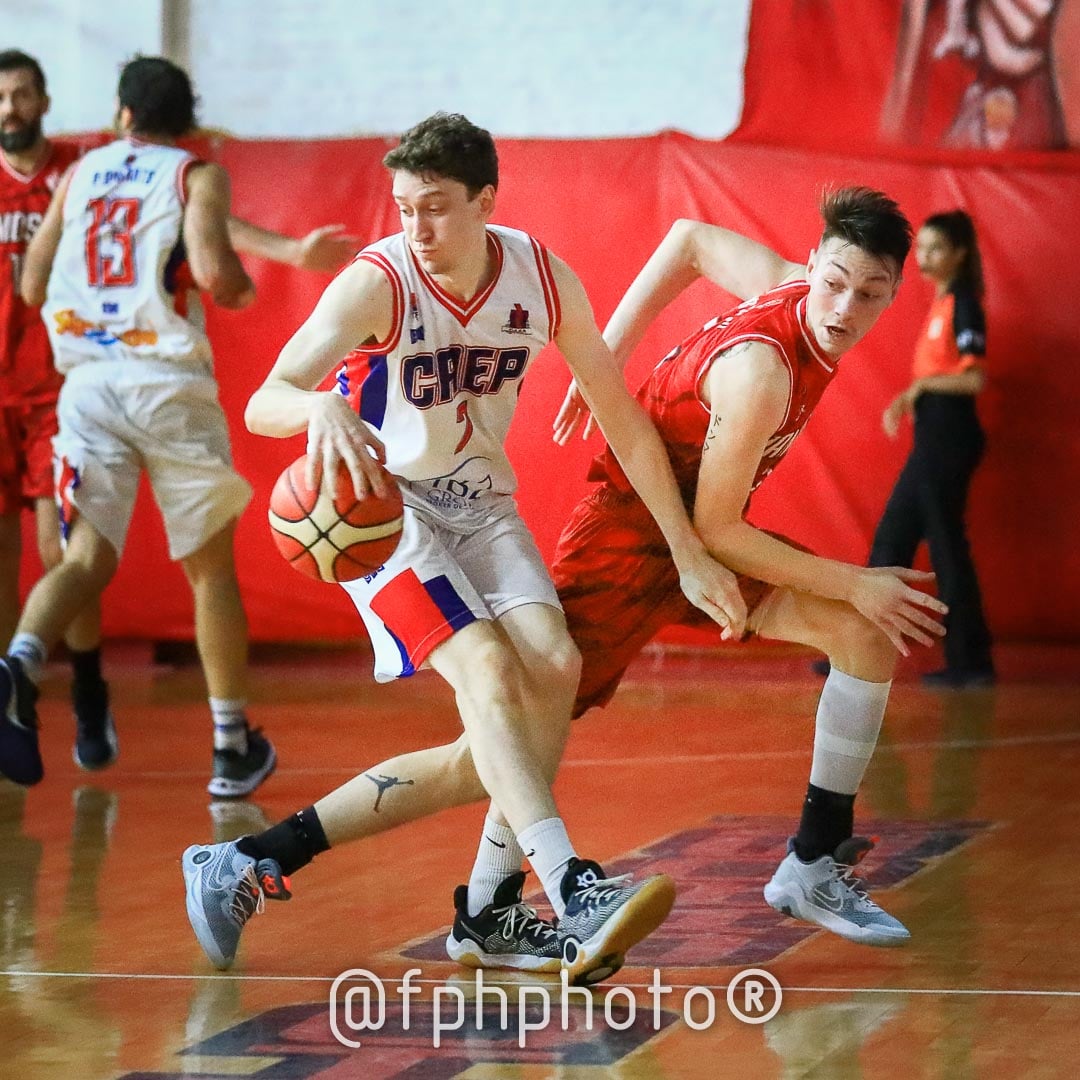 Brian HERSCOVICH - Sebastian SEVEGNANI -  Ramos Mejía Lawn Tennis Club - Club Atlético Estudiantil Porteño - Basketball - RMLTC vs CA Estudiantil Porteño - Liga Federal 2022 (#RMLTCvsCAEP2022) Photo by: Alan Roy Bahamonde | Siuxy Sports 2022-04-05