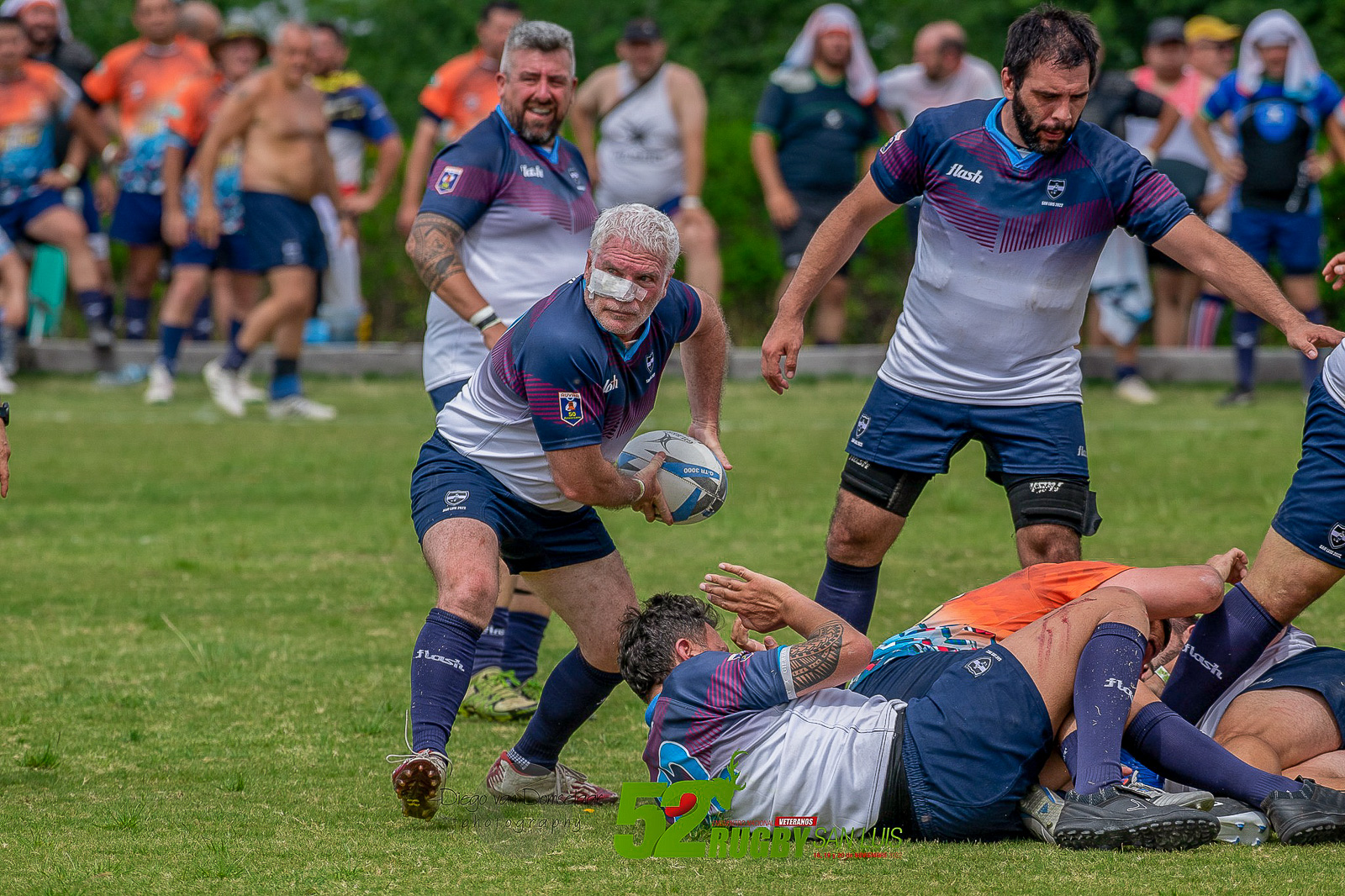  VARBA - VINOS Rugby - RugbyV - 52 Nacional de Veteranos de Rugby - San Luis - VARBA vs VINOS (#52NaVeRugbySL03VarbaVinos) Photo by: Diego van Domselaar | Siuxy Sports 2022-11-20